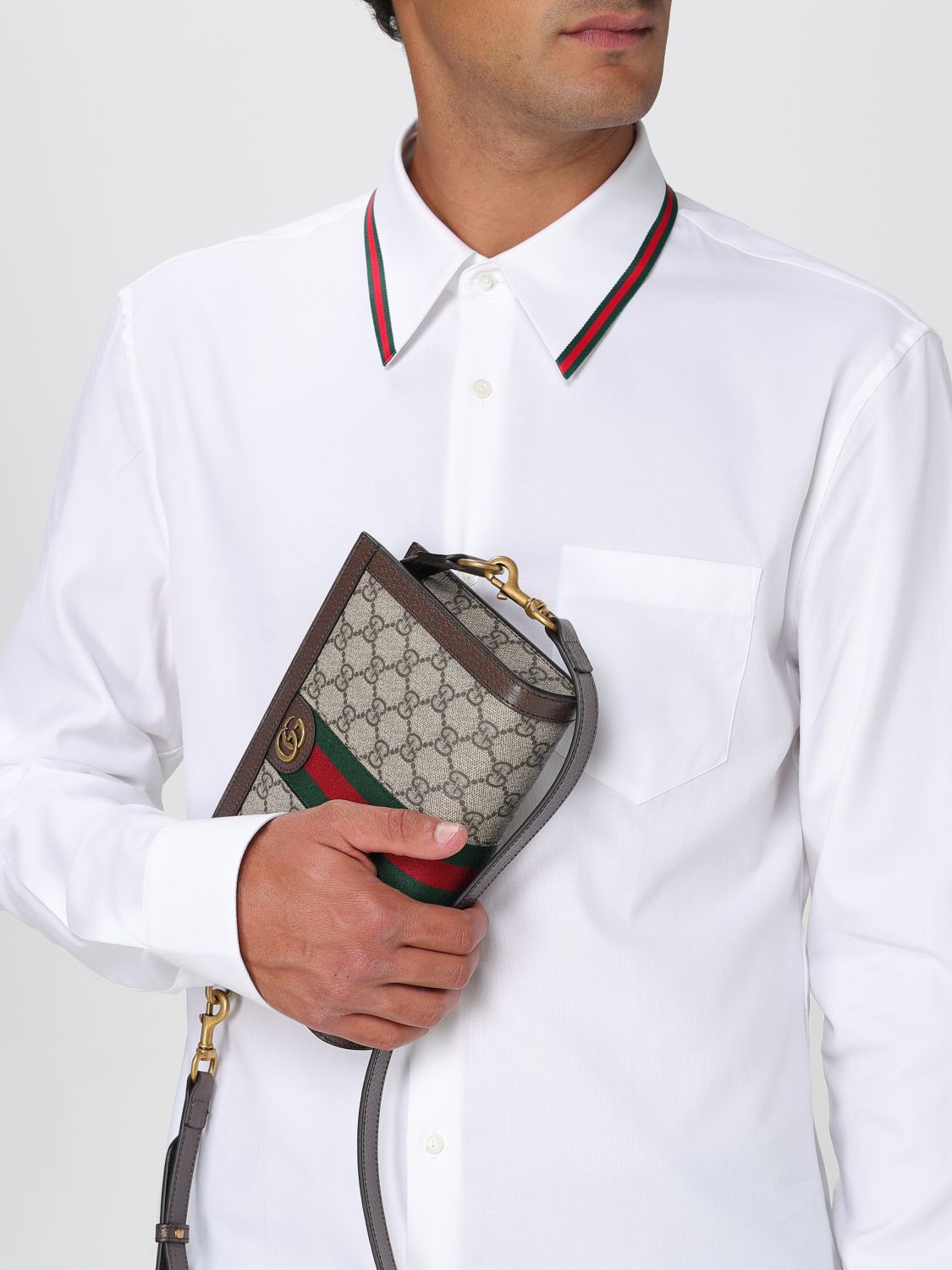 Gucci Shoulder Bag Men Multicolor