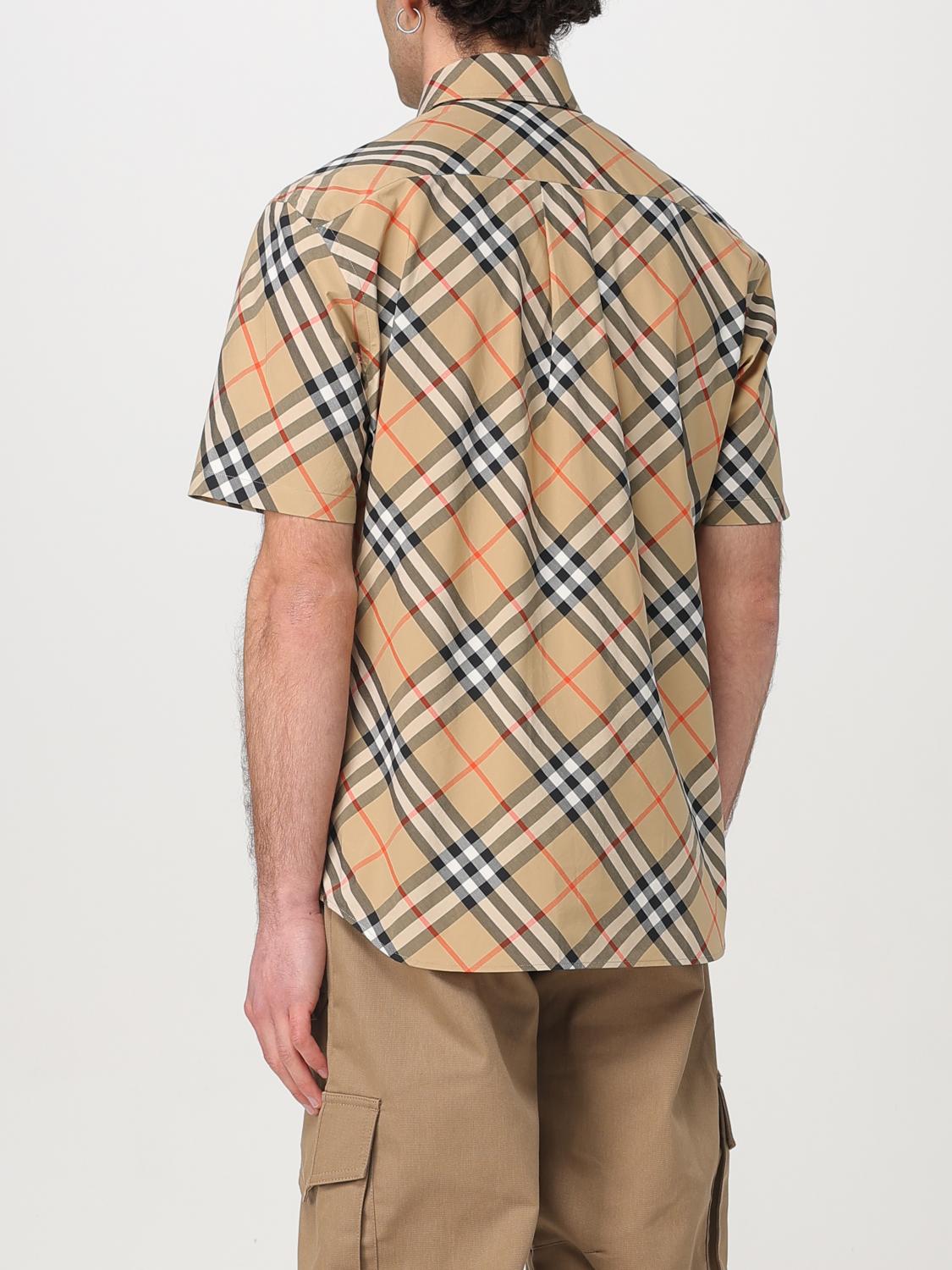 Burberry Shirt Men Beige