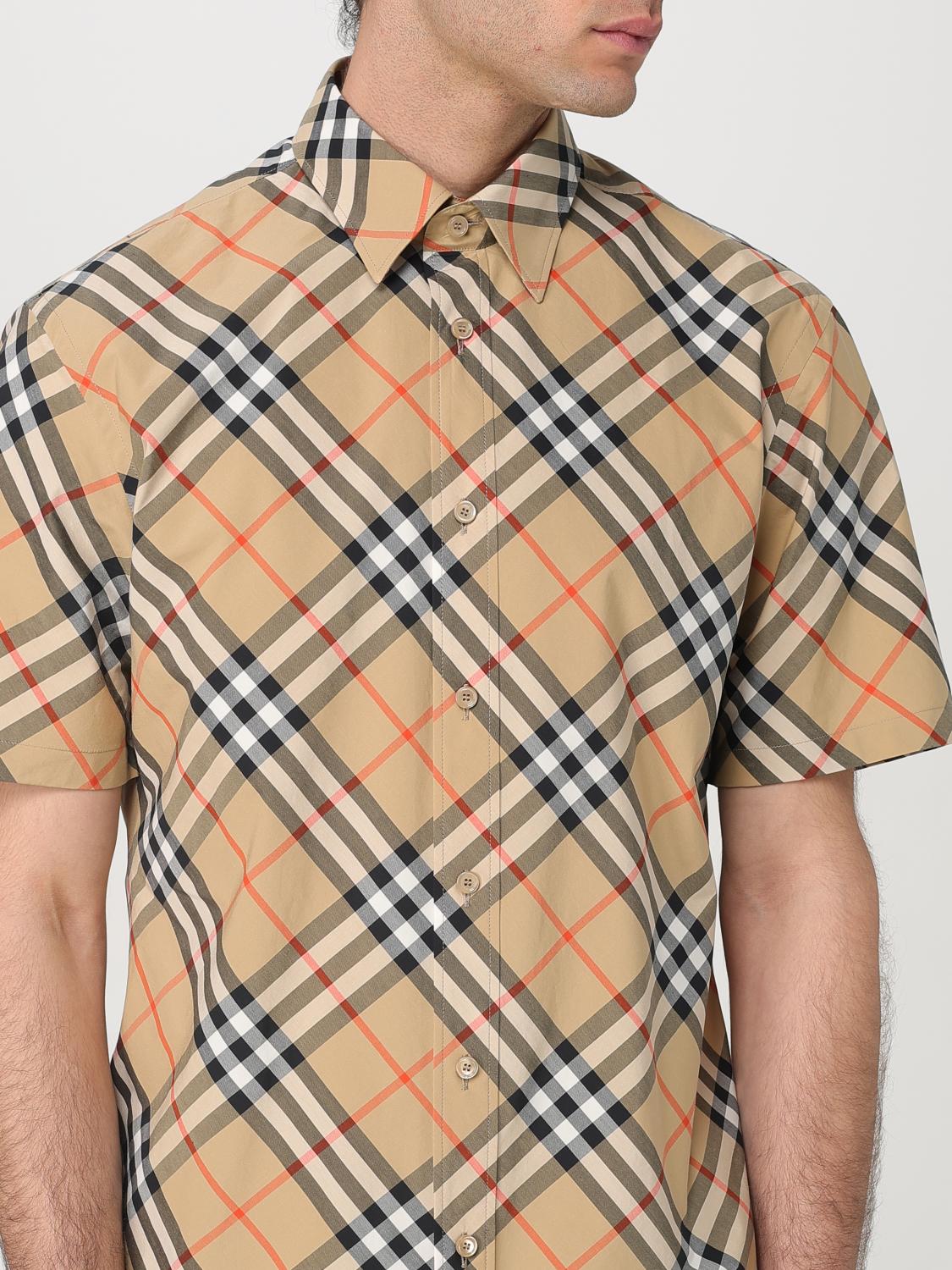 Burberry Shirt Men Beige