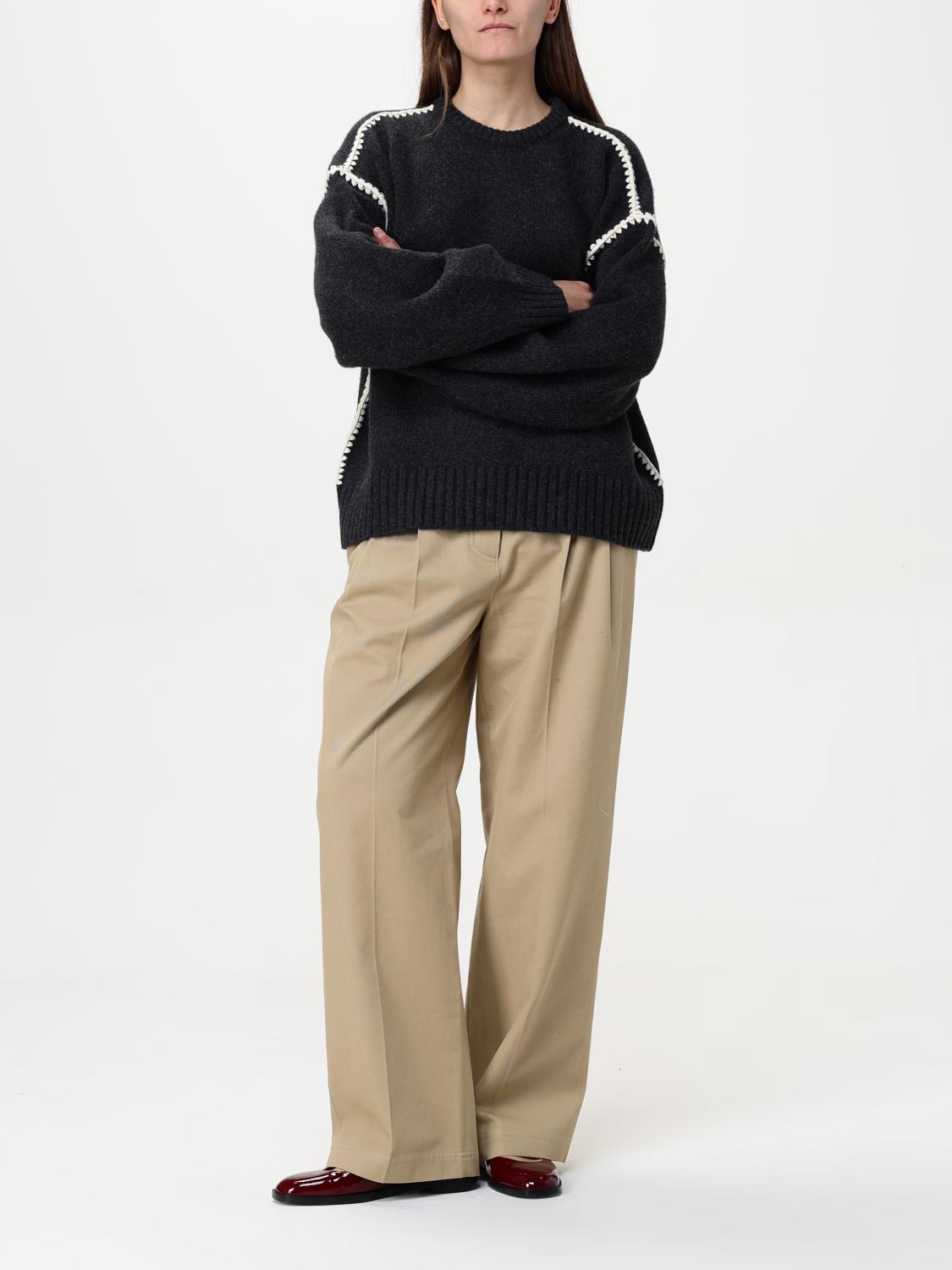 Toteme Sweater Woman Grey