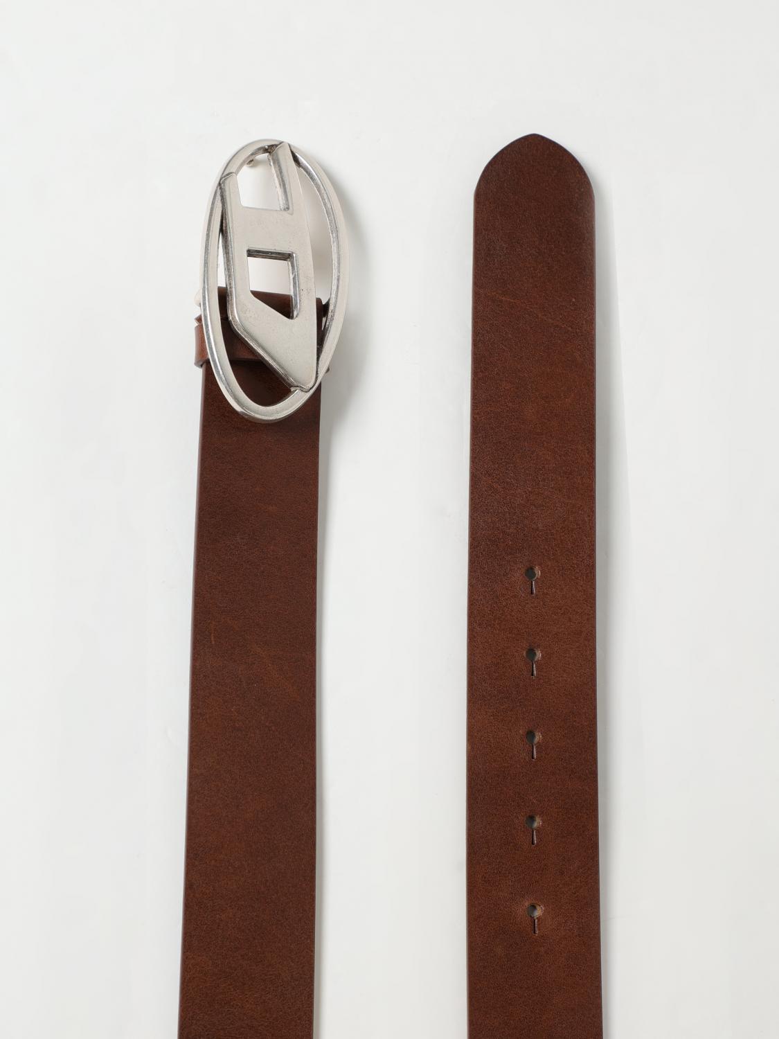 Diesel Belt Men Brown