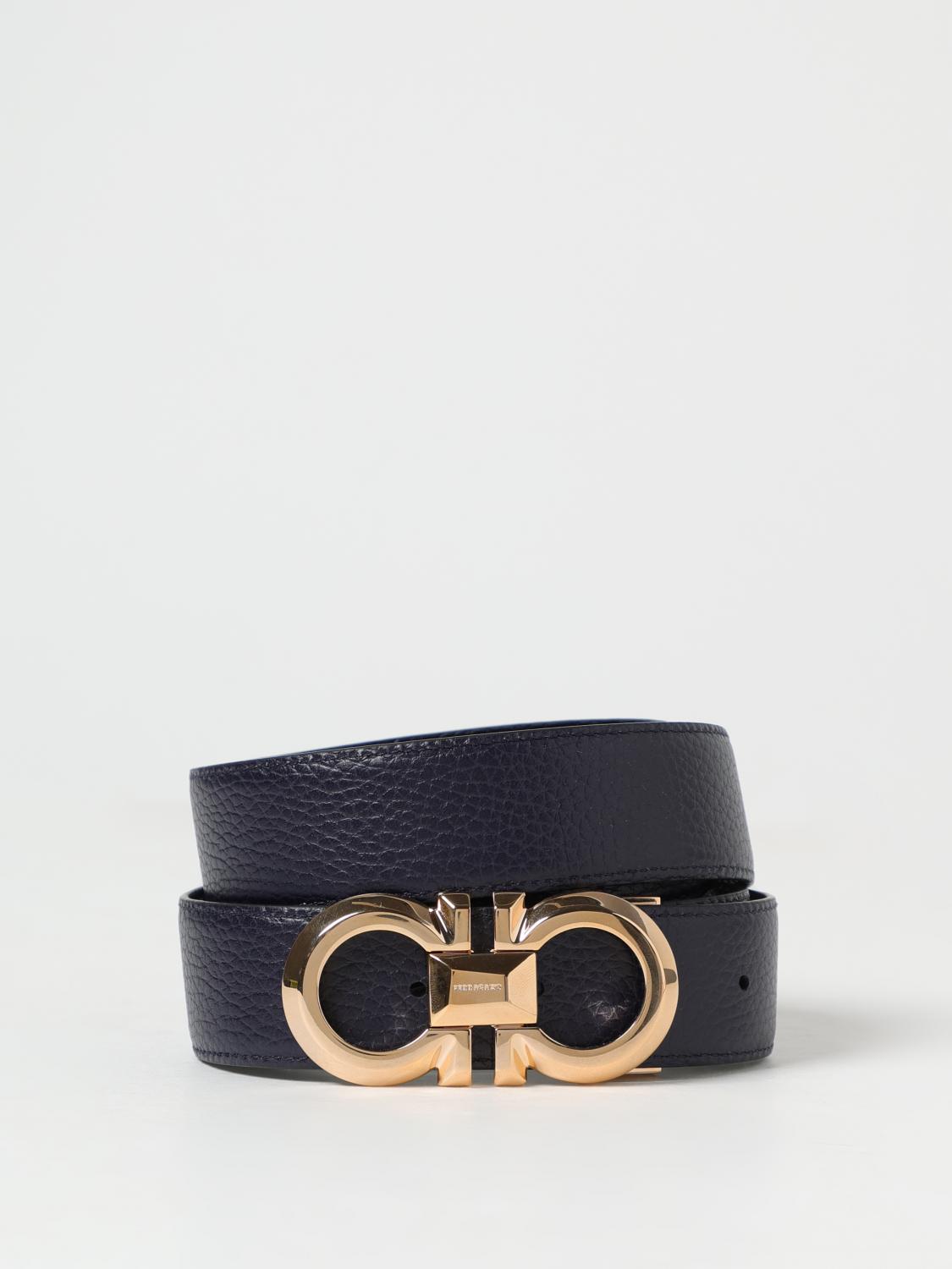 Ferragamo Belt Men Black