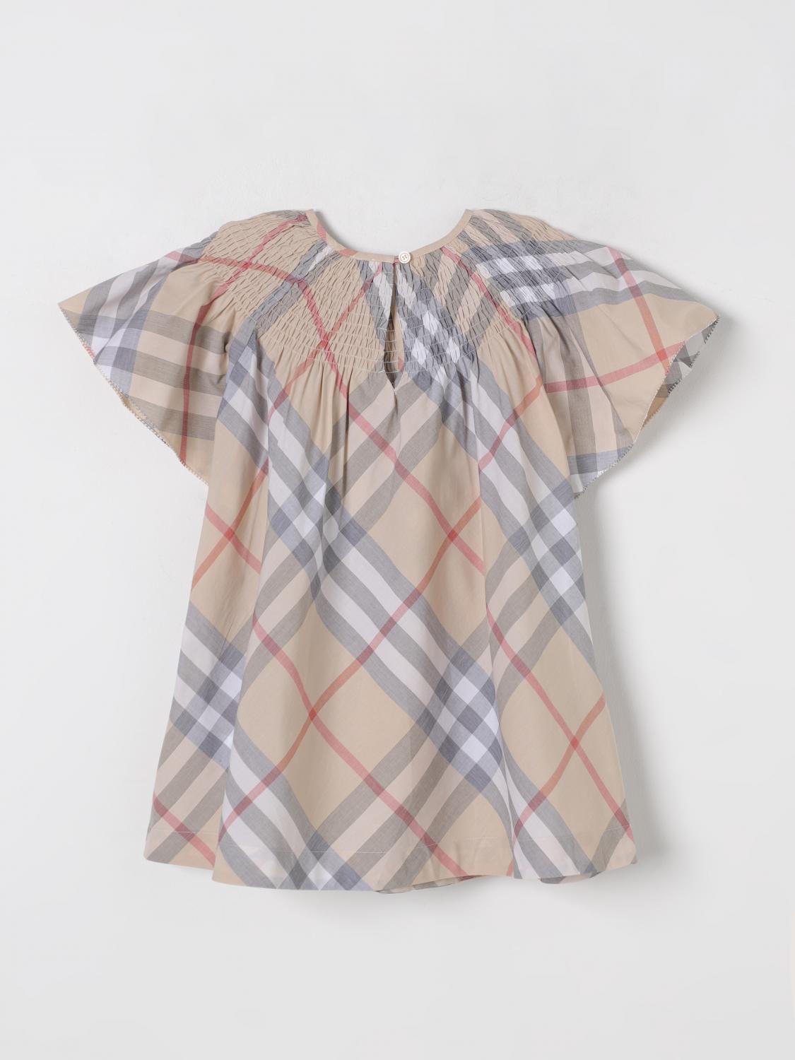 Burberry Dress Kids Beige