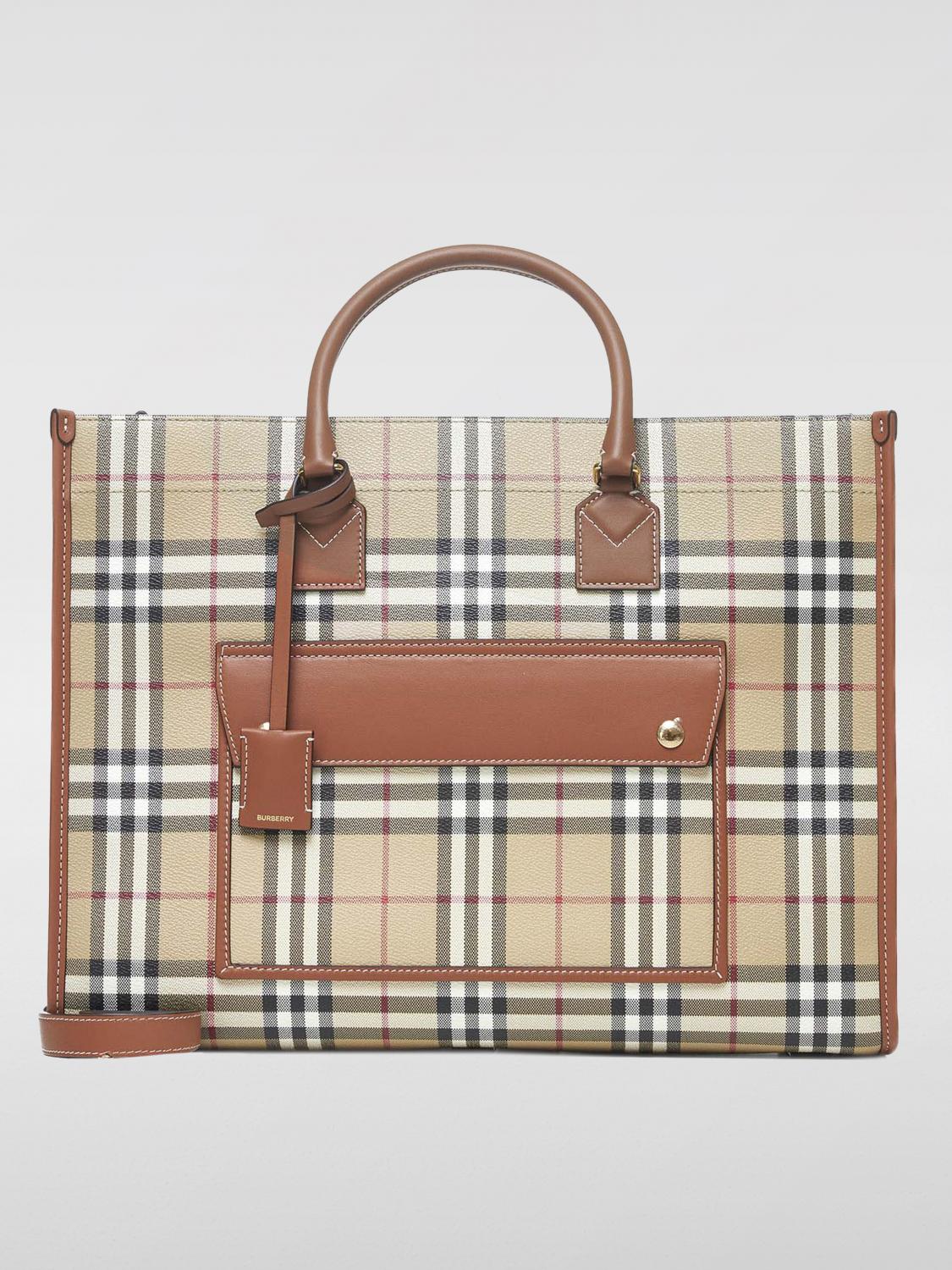 Burberry Handbag Woman Brown