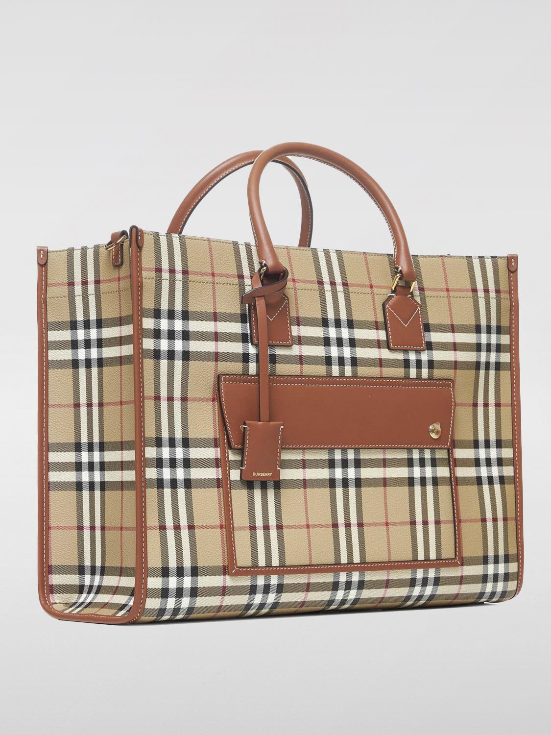 Burberry Handbag Woman Brown