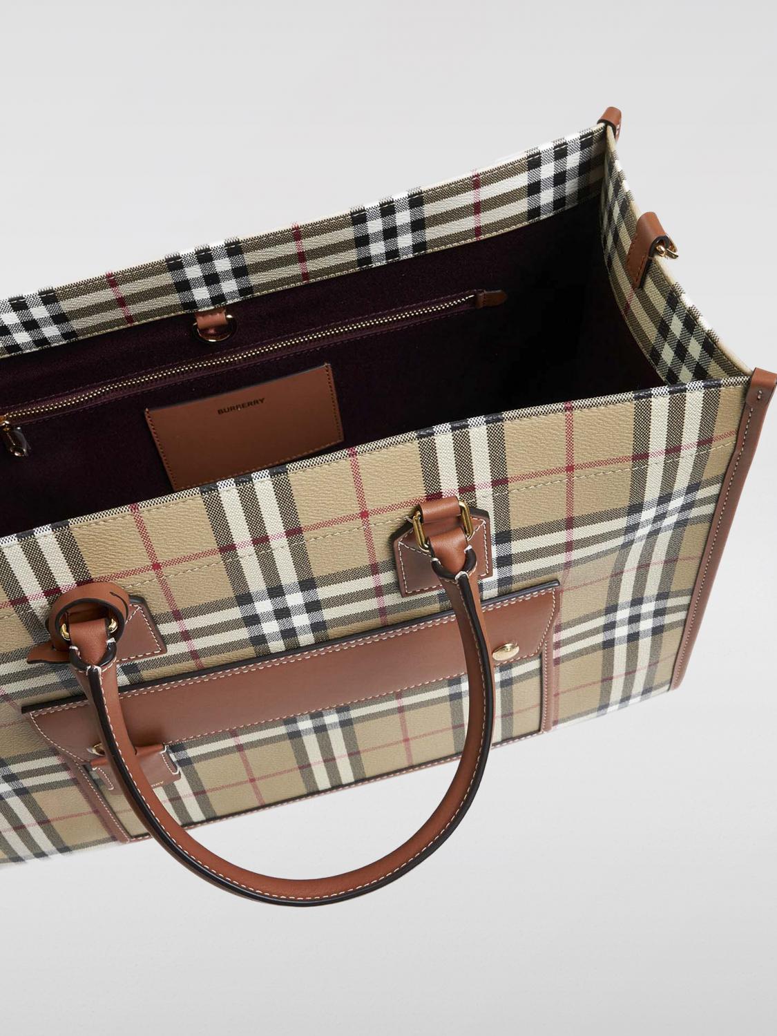 Burberry Handbag Woman Brown