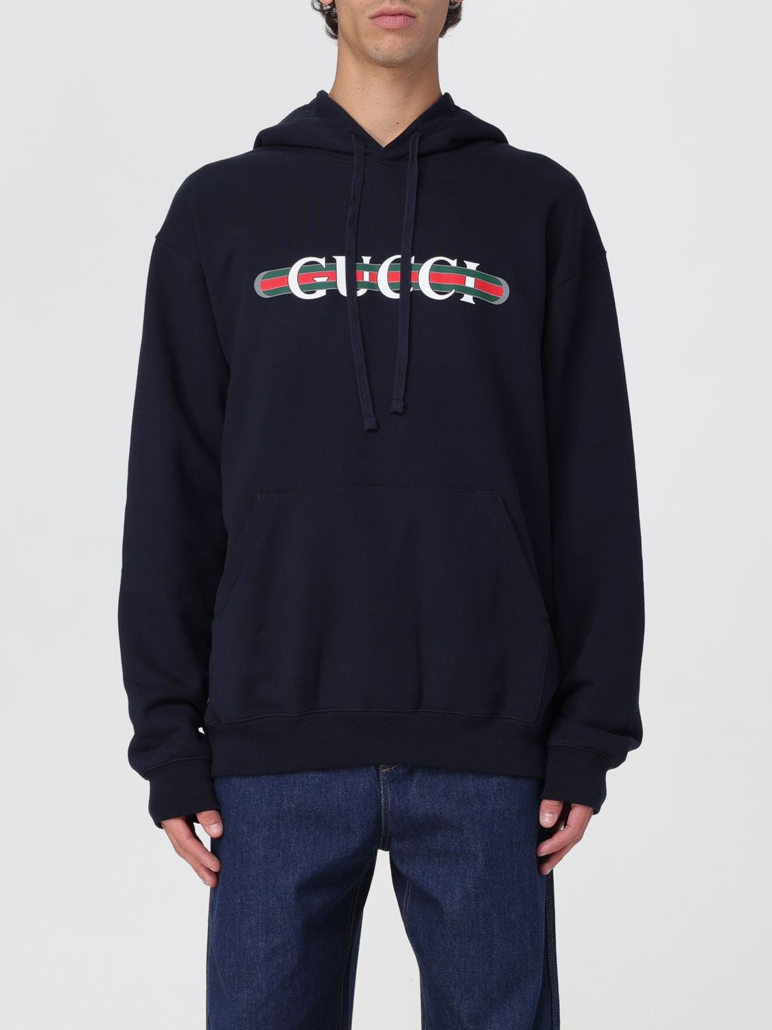 Gucci Sweatshirt Men Blue