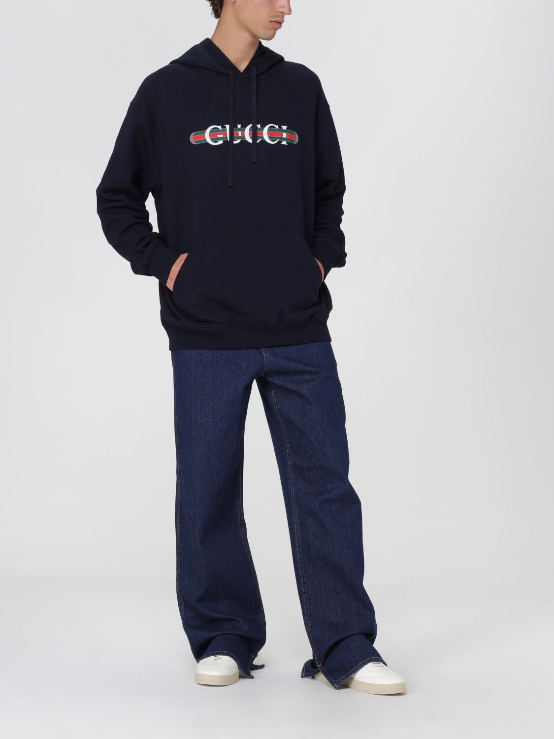Gucci Sweatshirt Men Blue