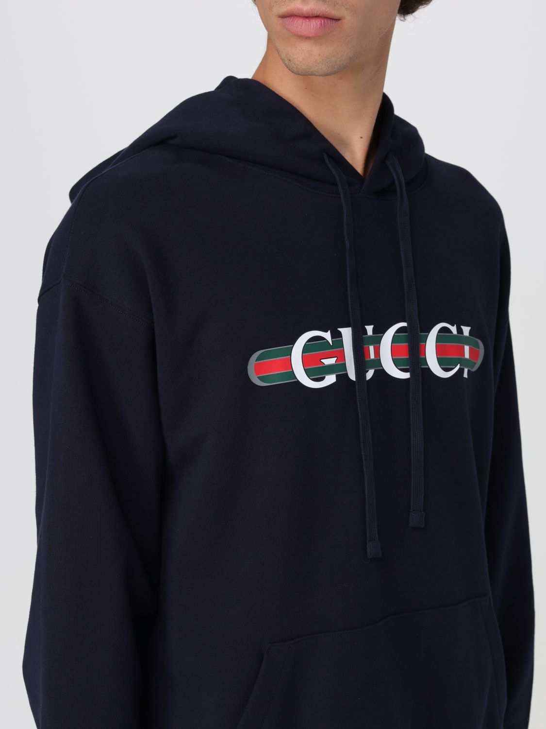 Gucci Sweatshirt Men Blue