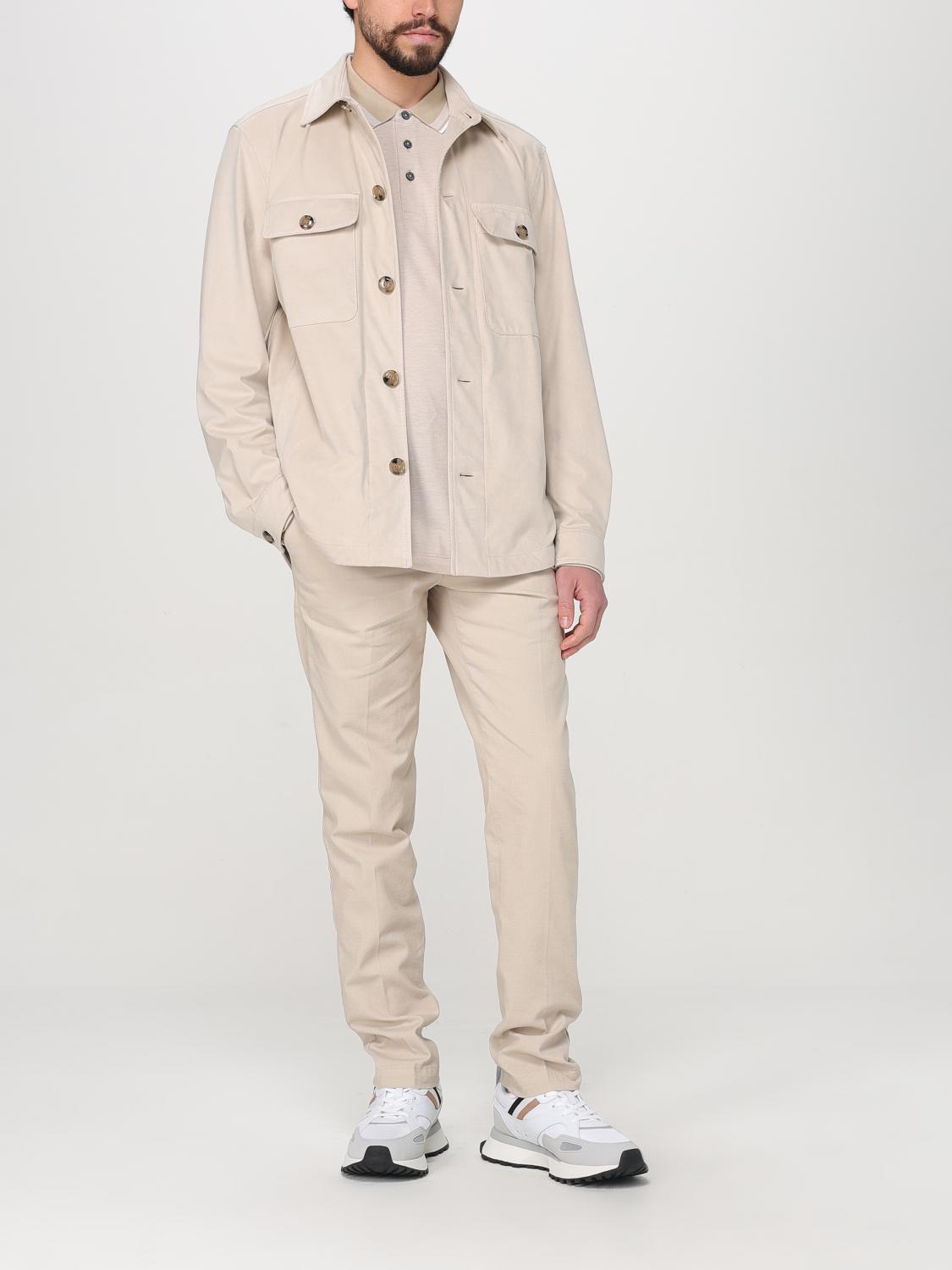 Boss Pants Men Beige