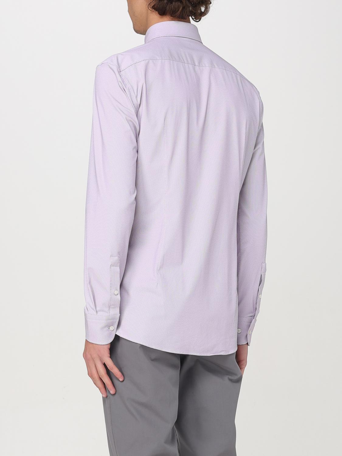 Boss Shirt Men Grey