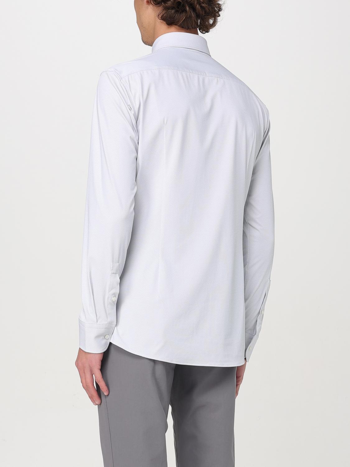 Boss Shirt Men Grey