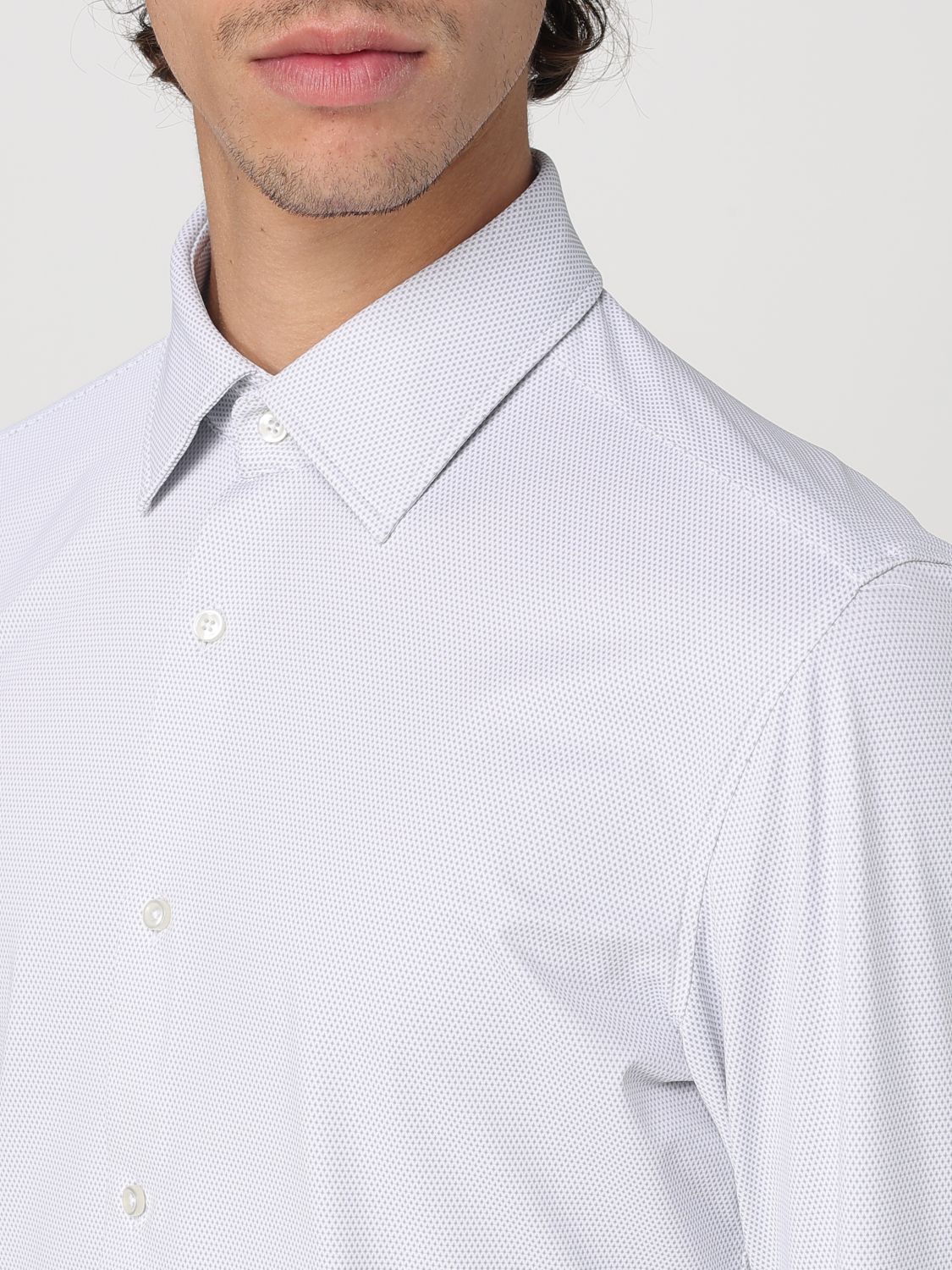 Boss Shirt Men Violet