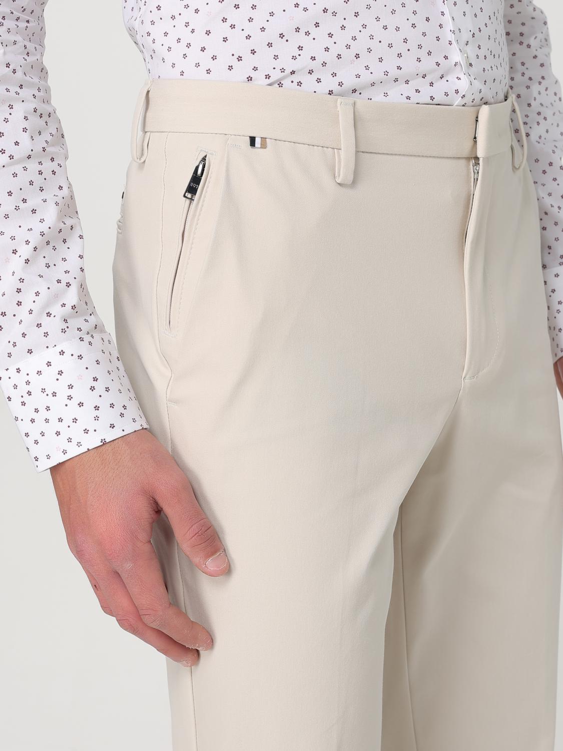 Boss Pants Men Beige