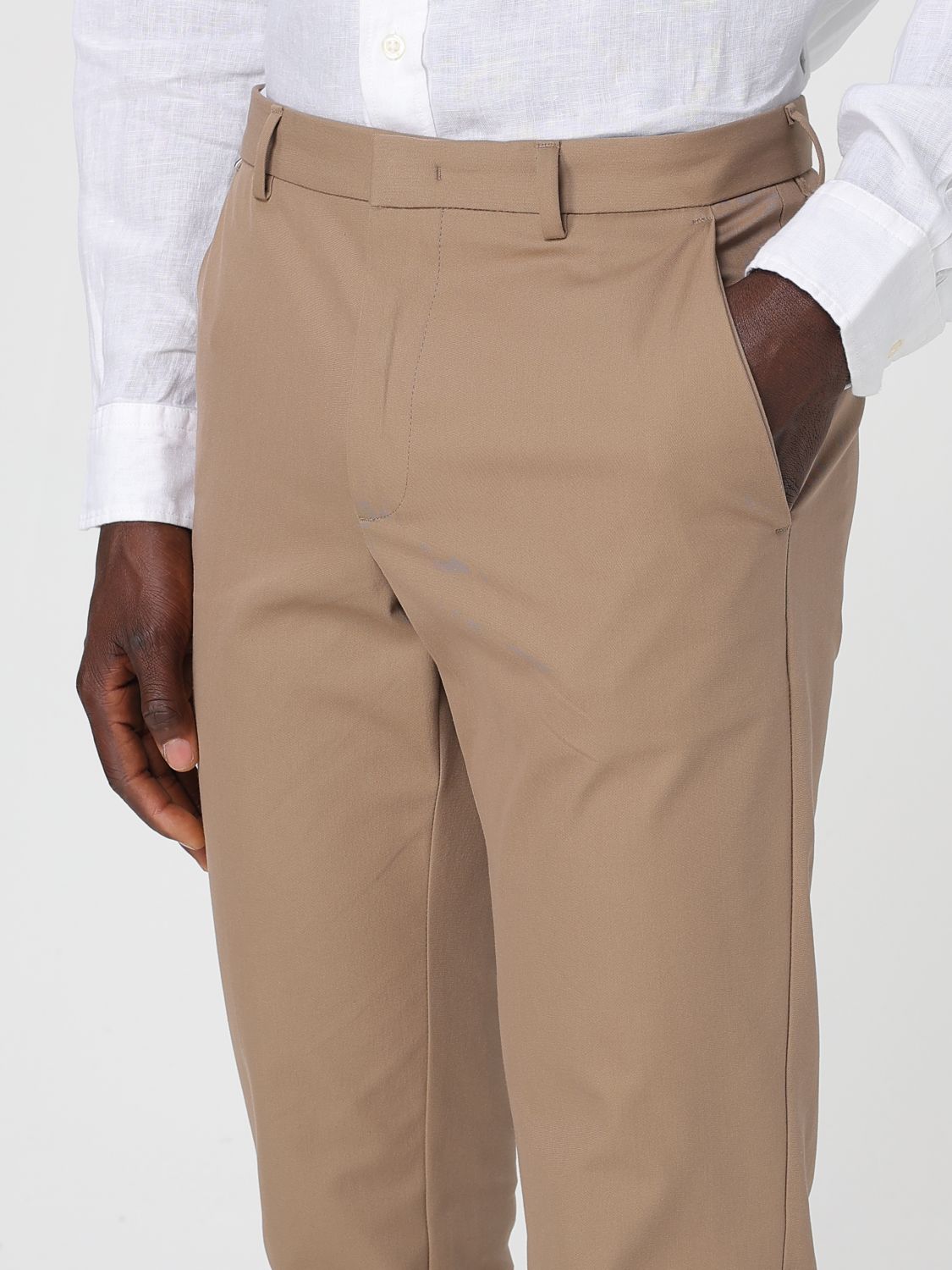 Boss Pants Men Beige
