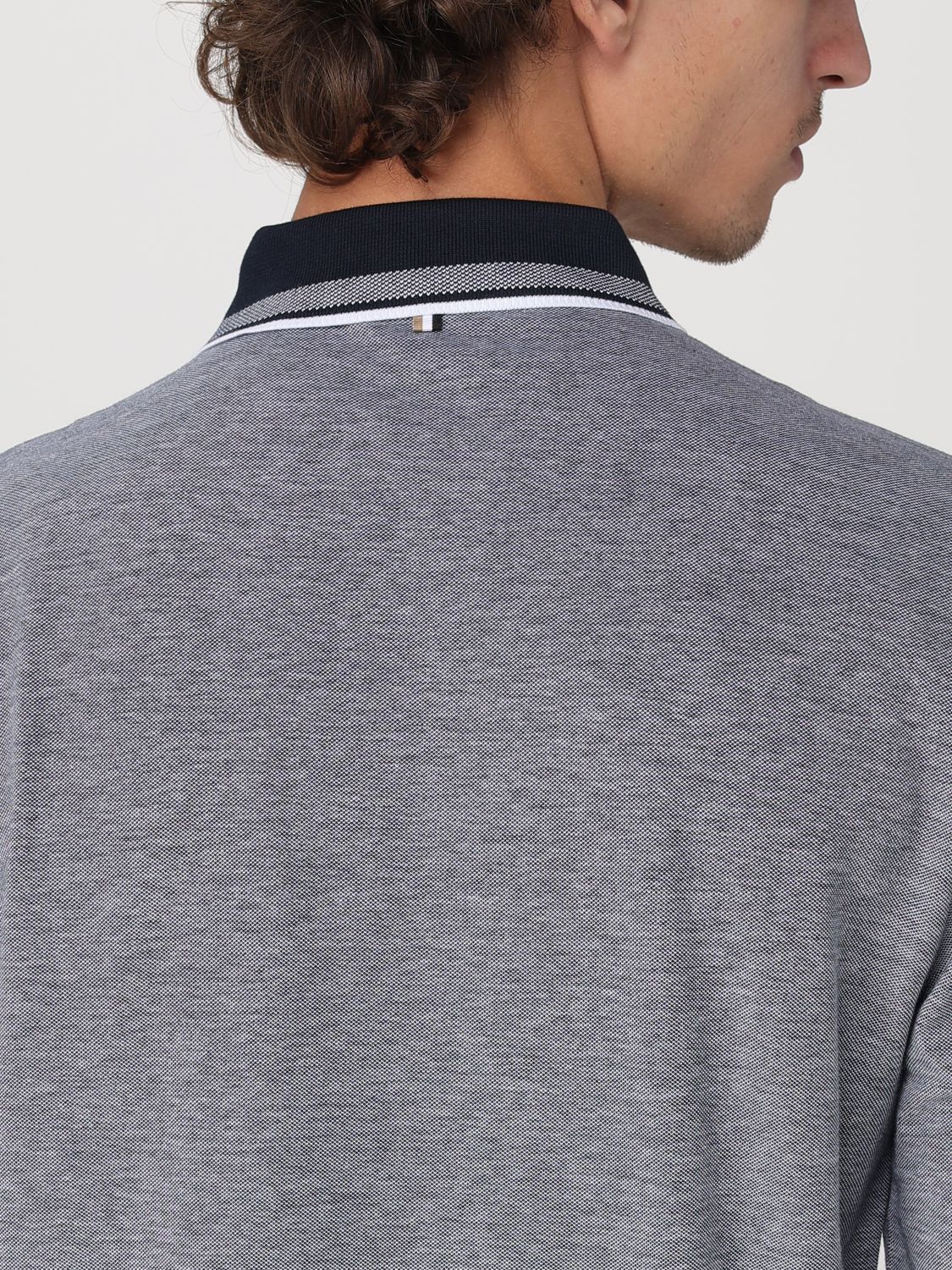 Boss Polo Shirt Men Beige
