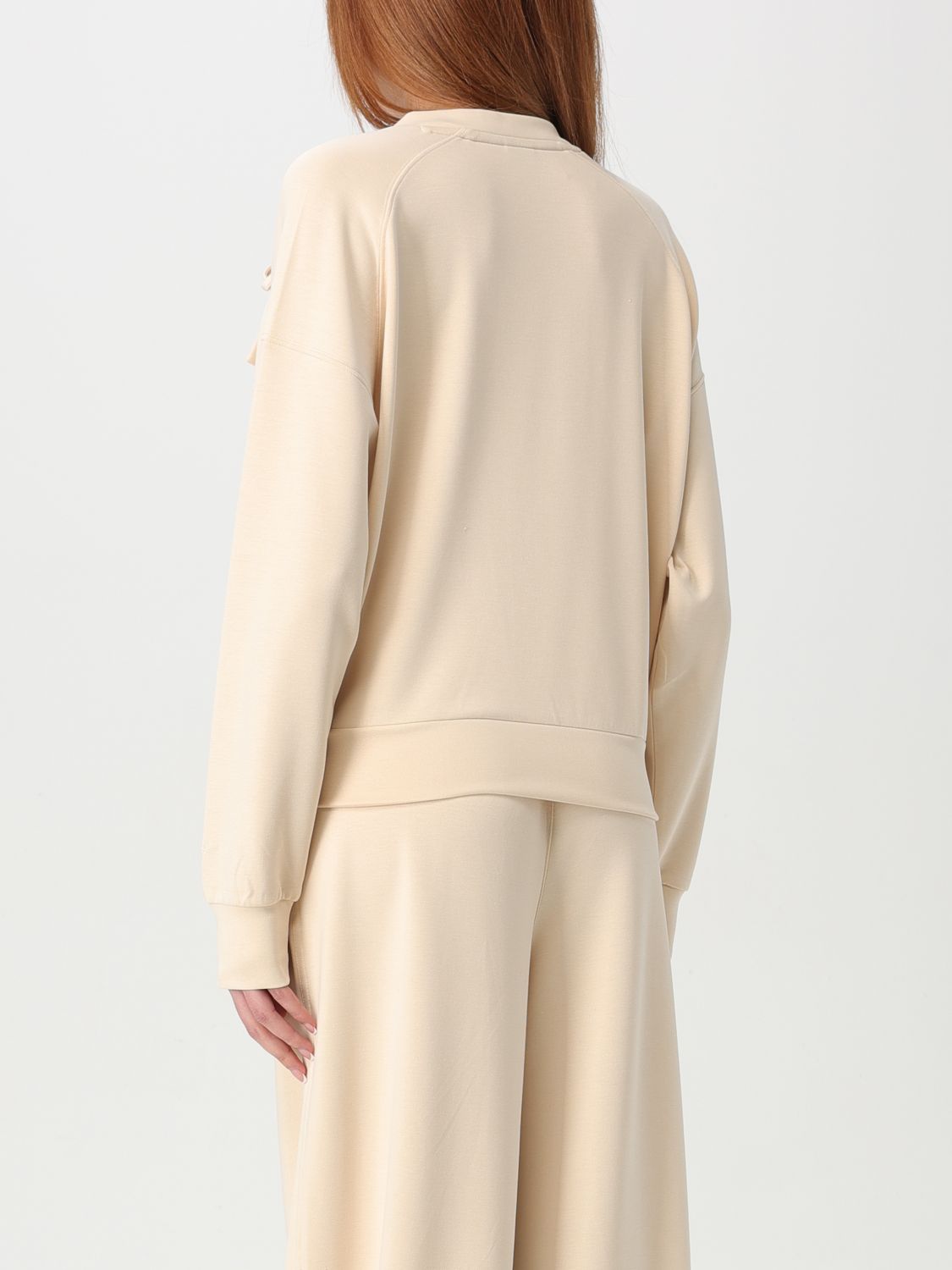 Boss Sweatshirt Woman Beige