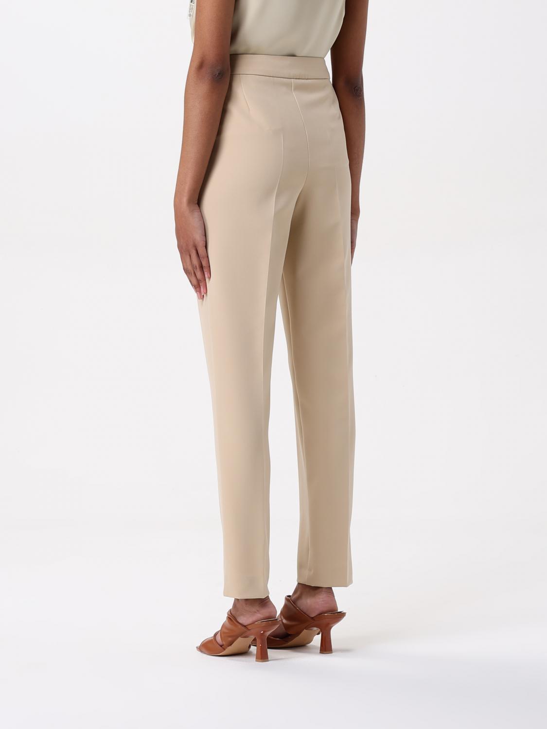 Boss Pants Woman Beige