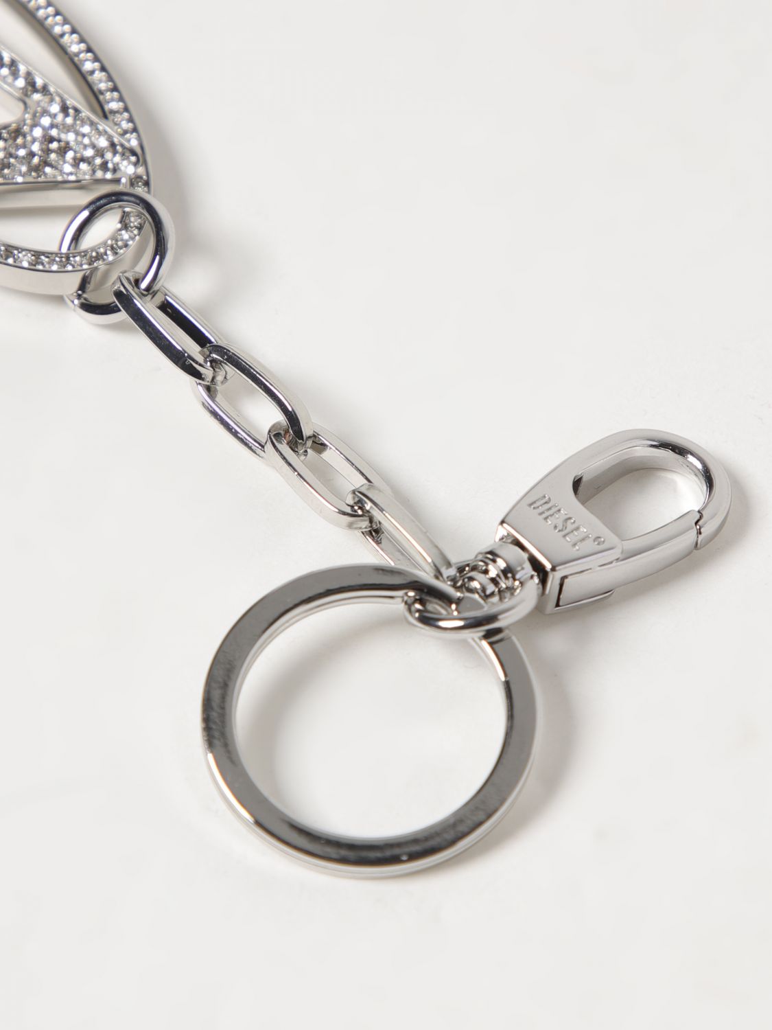 Diesel Key Chain Woman Black