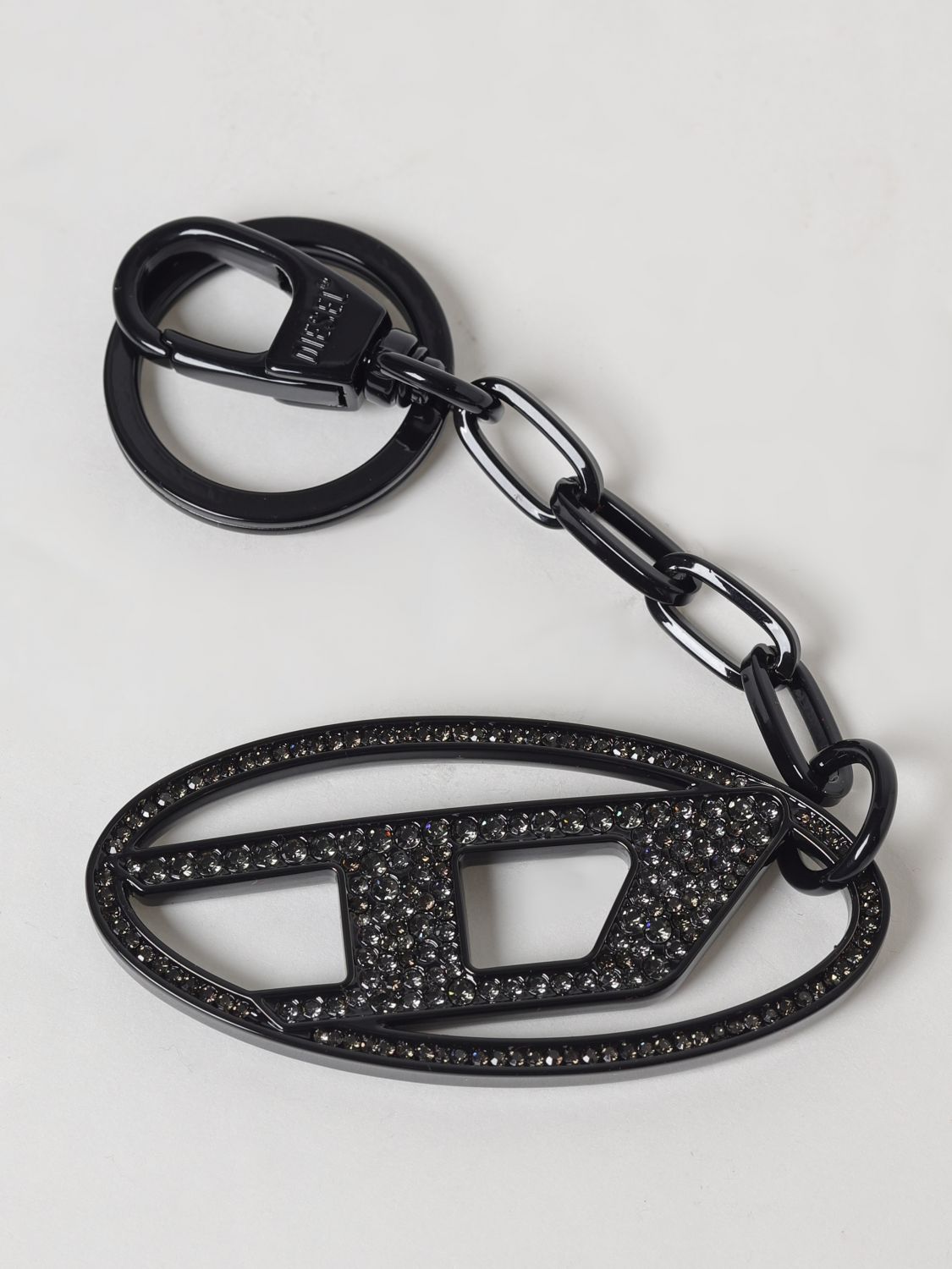 Diesel Key Chain Woman Black