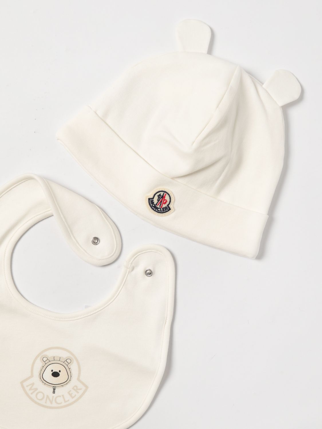 Moncler Blanket Set Kids White