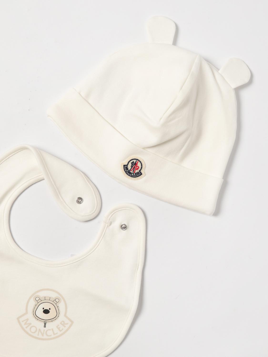 Moncler Blanket Set Kids White