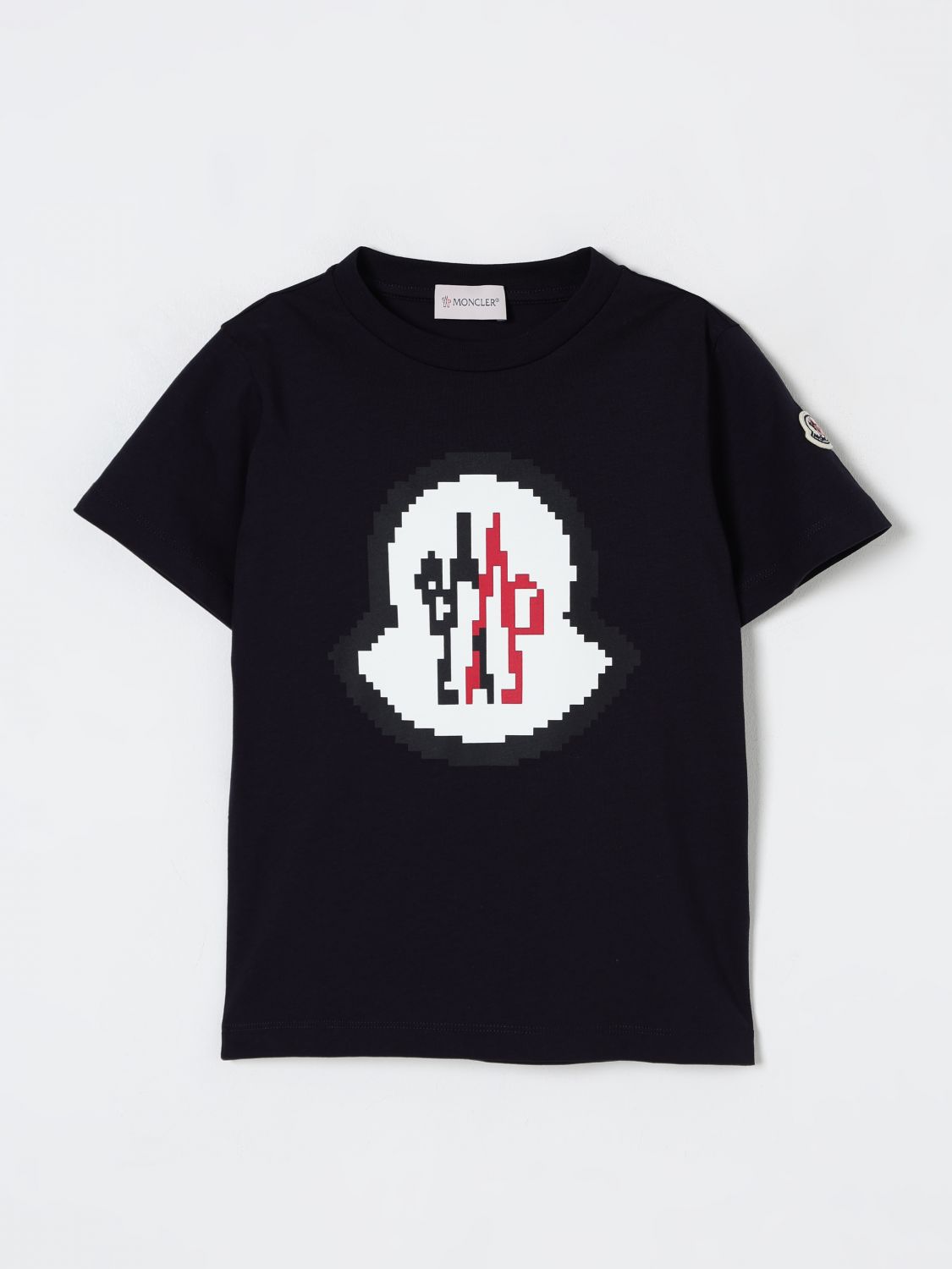 Moncler T Shirt Kids Blue 1
