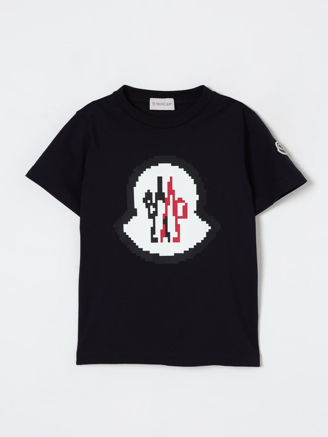 Moncler T Shirt Kids Blue 1