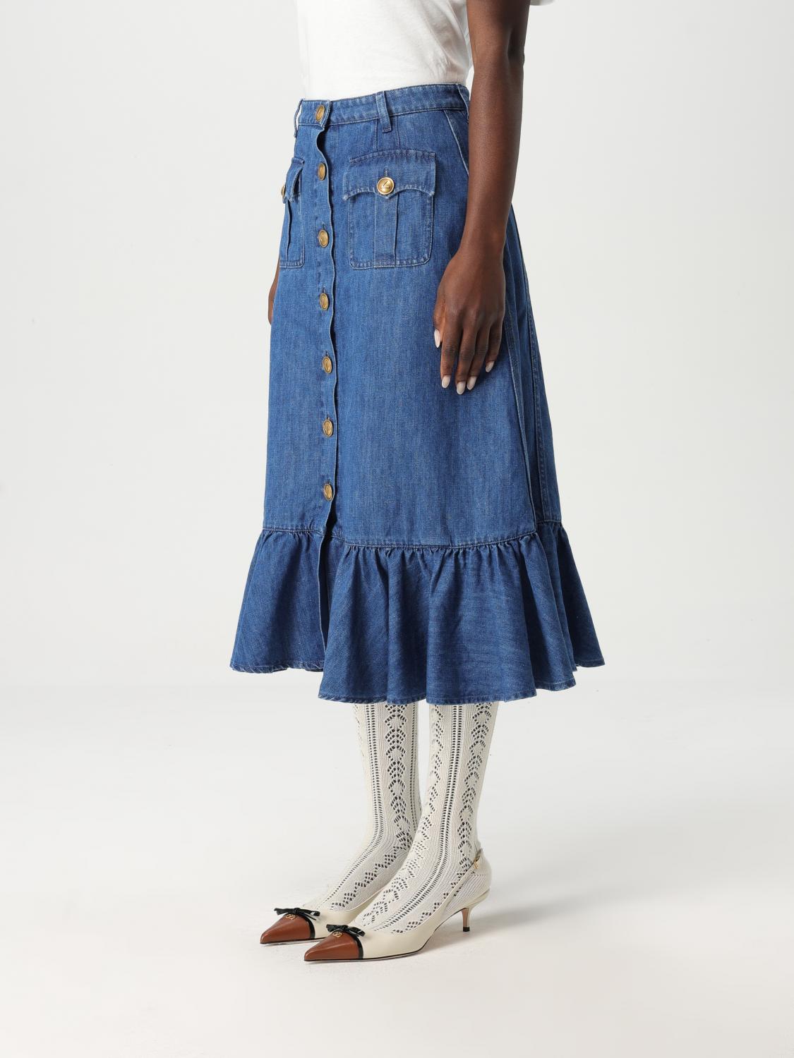 Valentino Skirt Woman Blue
