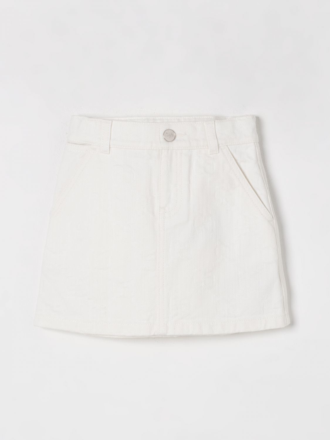 Gucci Skirt Kids White