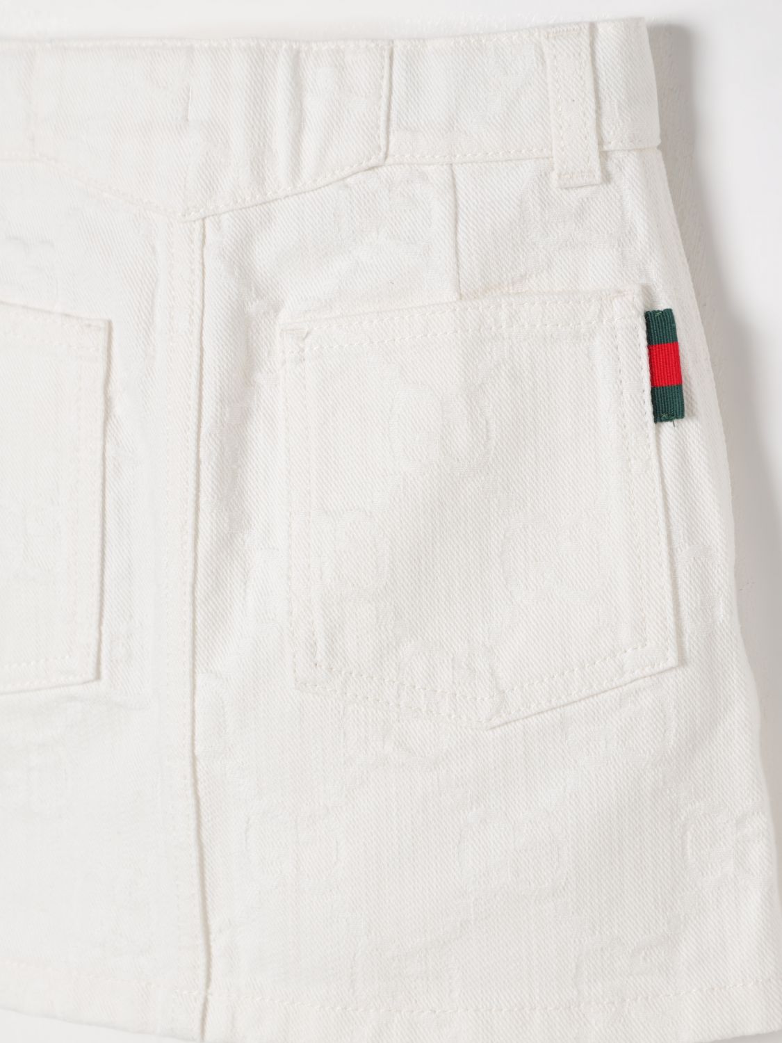 Gucci Skirt Kids White
