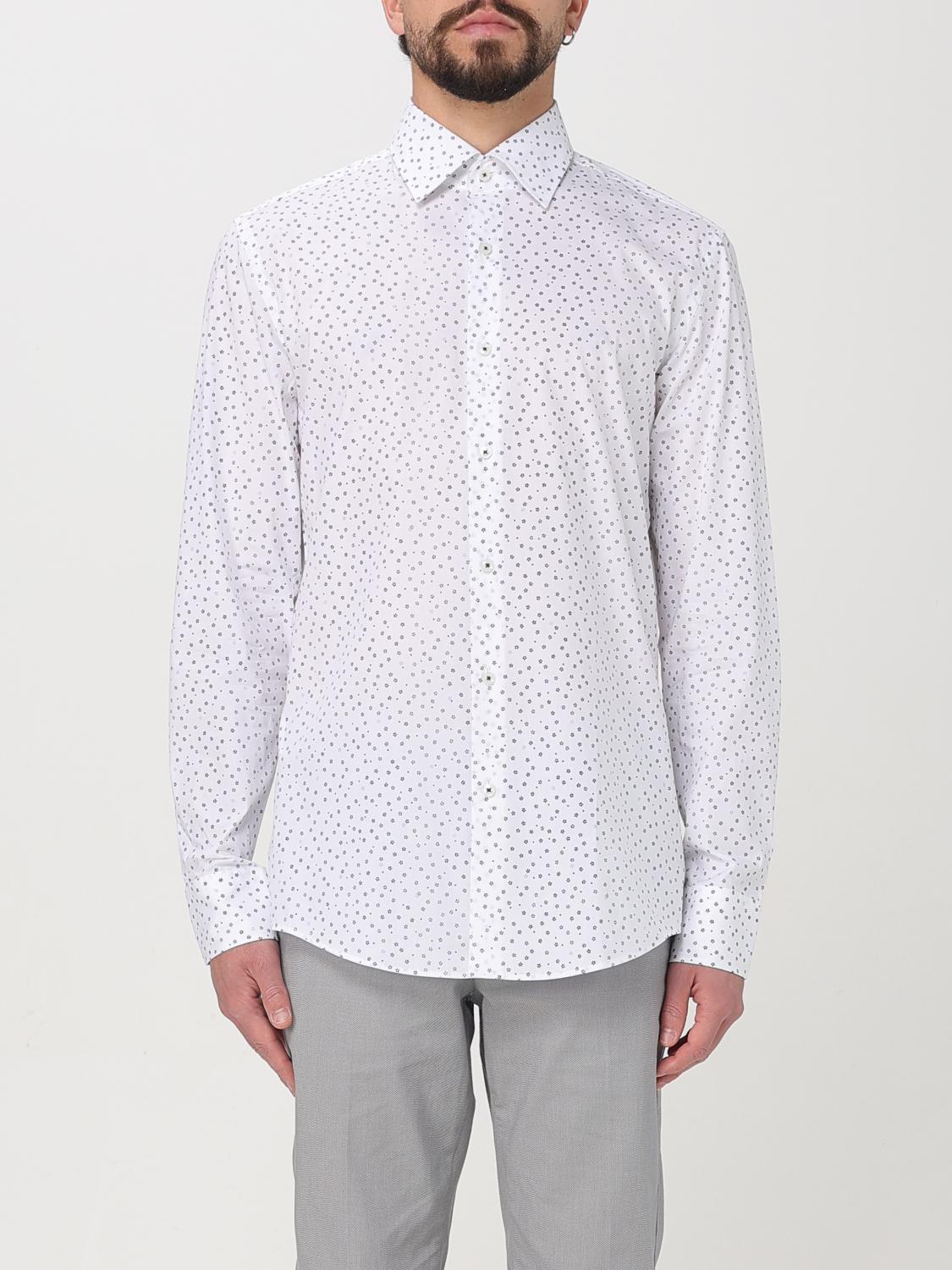 Boss Shirt Men Blue