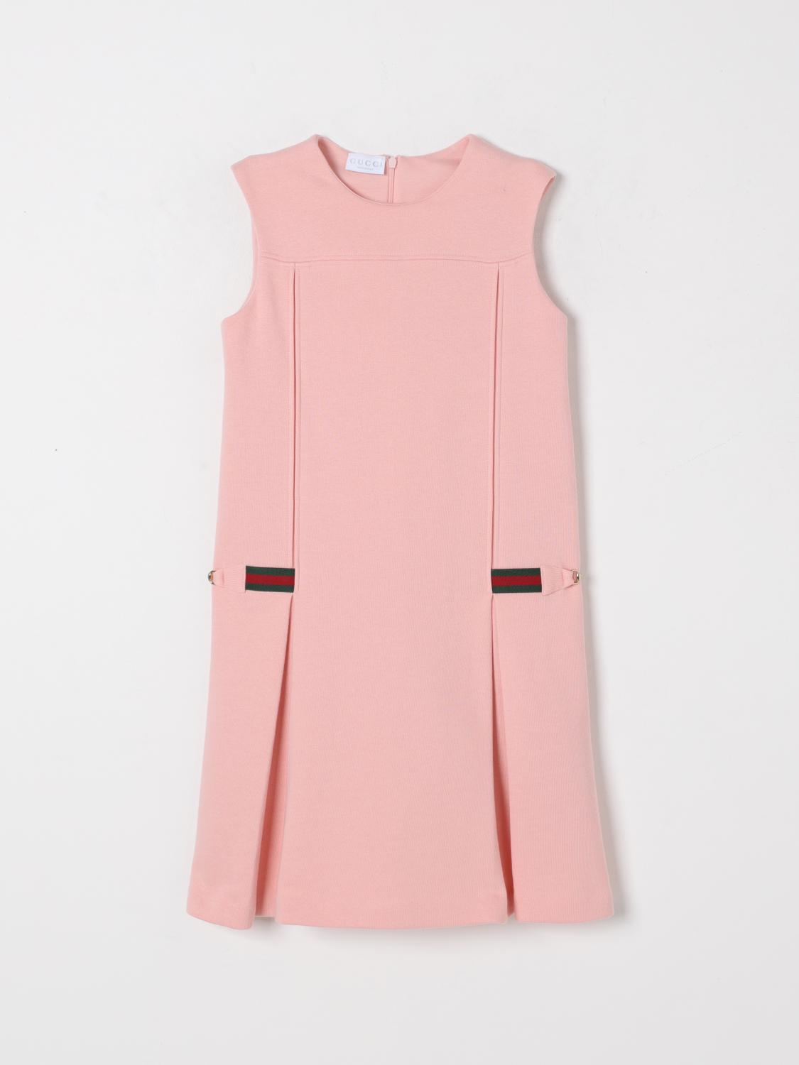 Gucci Dress Kids Pink