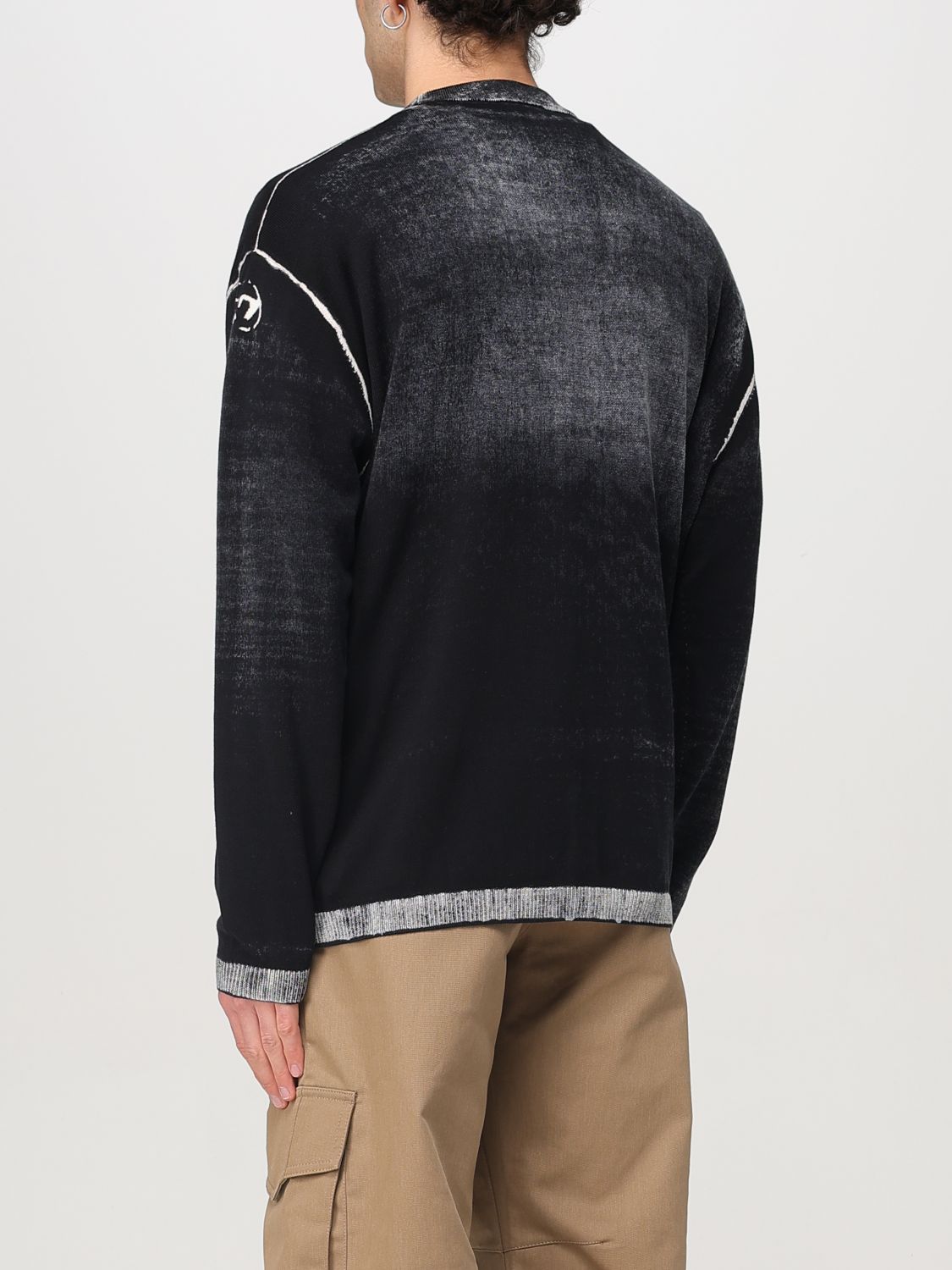 Diesel Cardigan Men Black