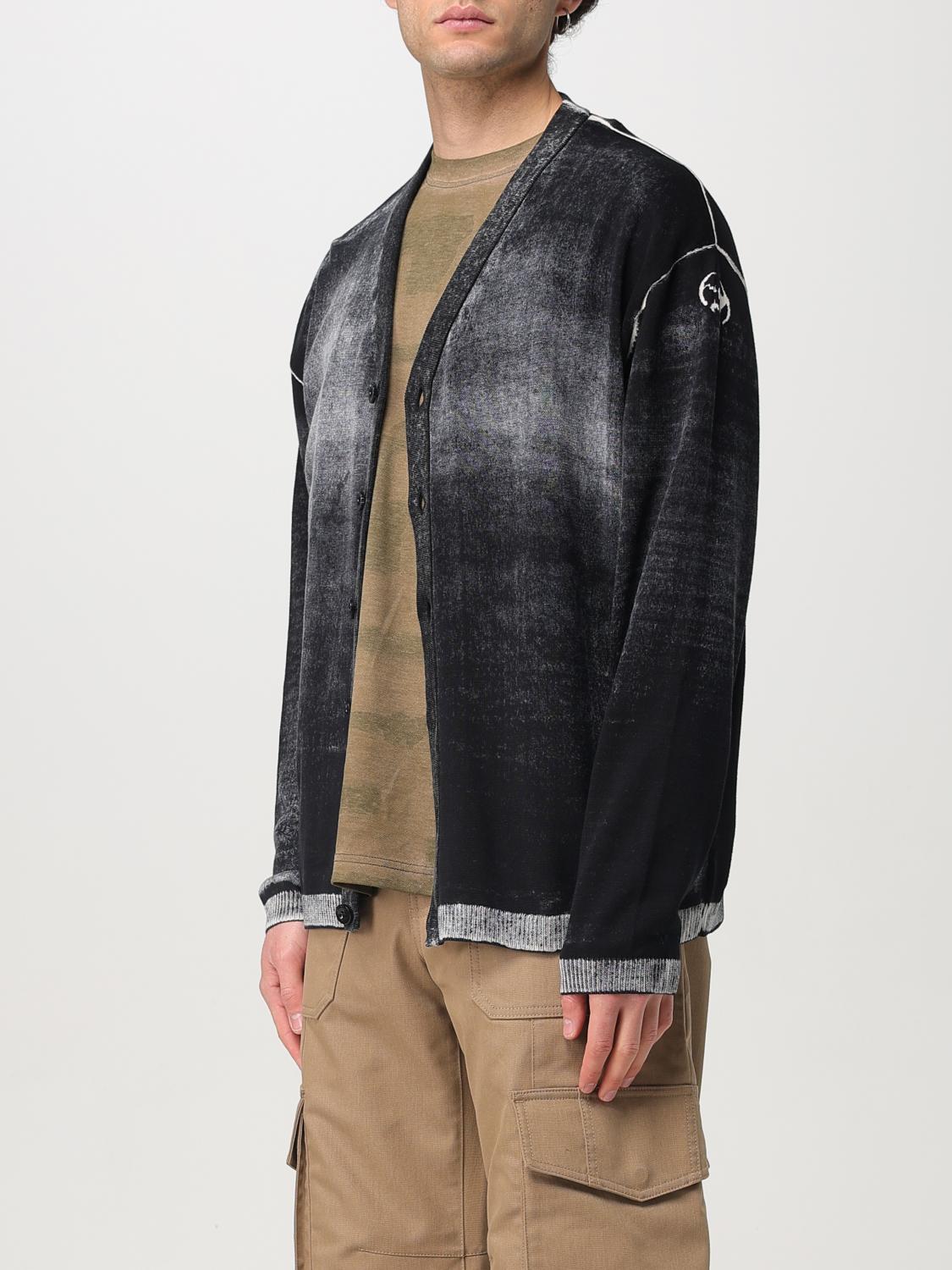 Diesel Cardigan Men Black
