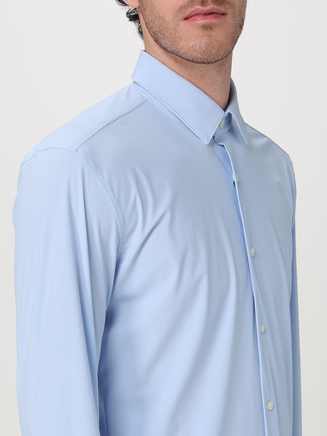 Boss Shirt Men Sky Blue