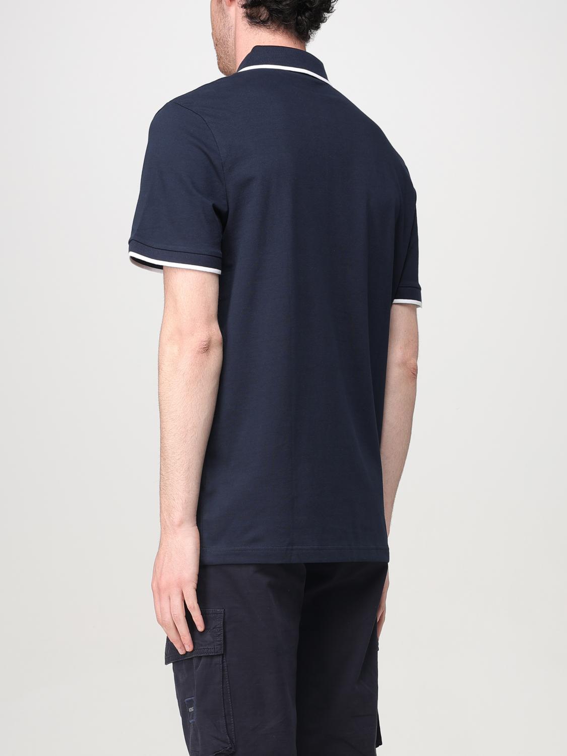 Boss Polo Shirt Men Blue