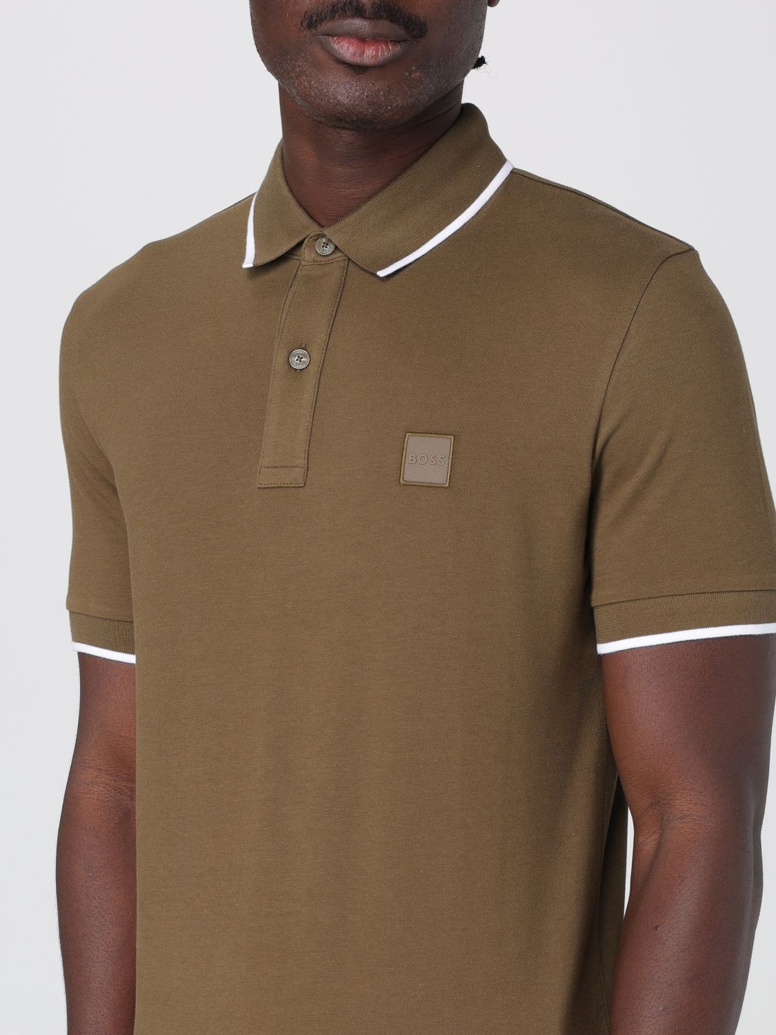 Boss Polo Shirt Men Blue