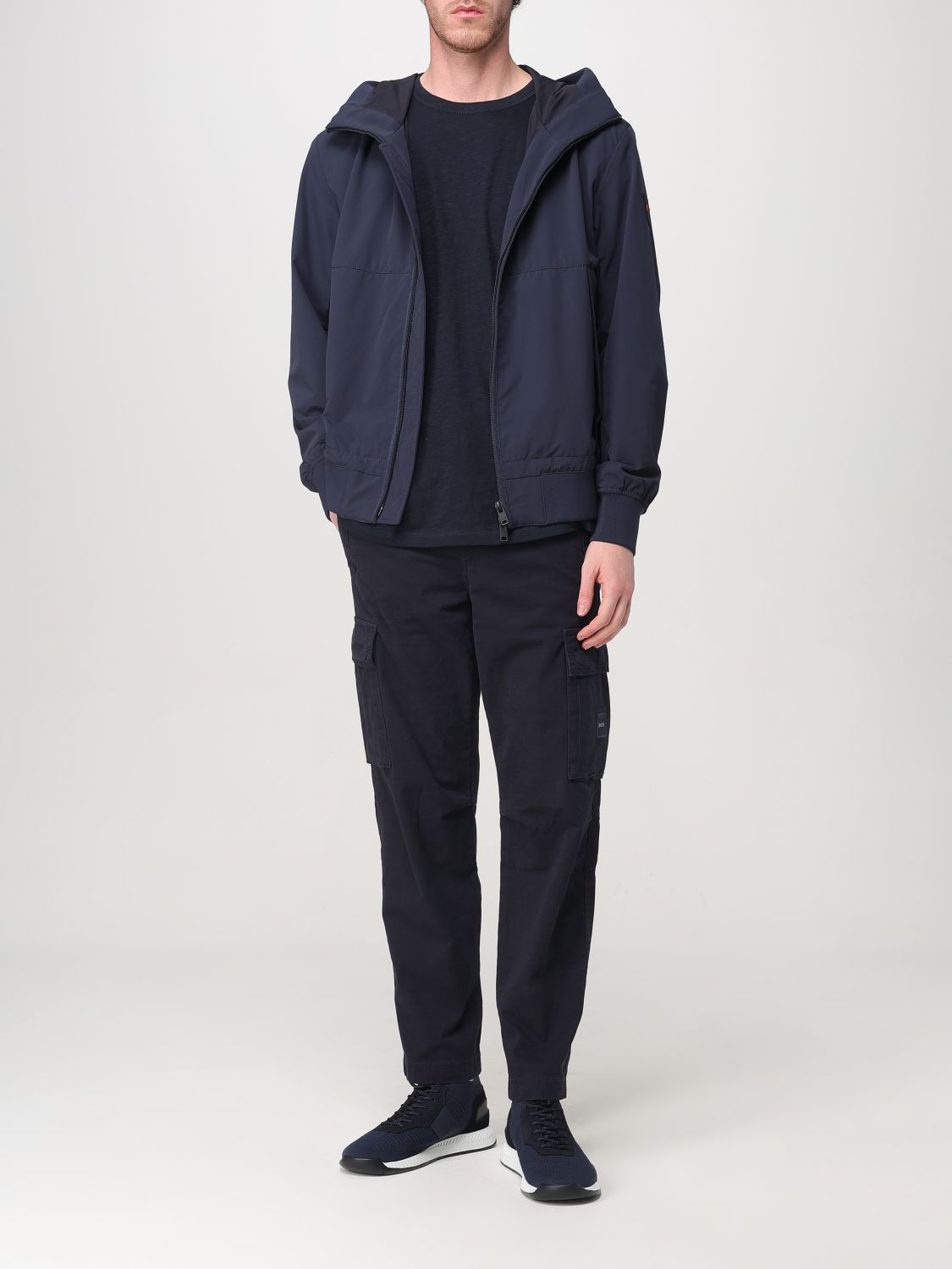 Boss Jacket Men Blue