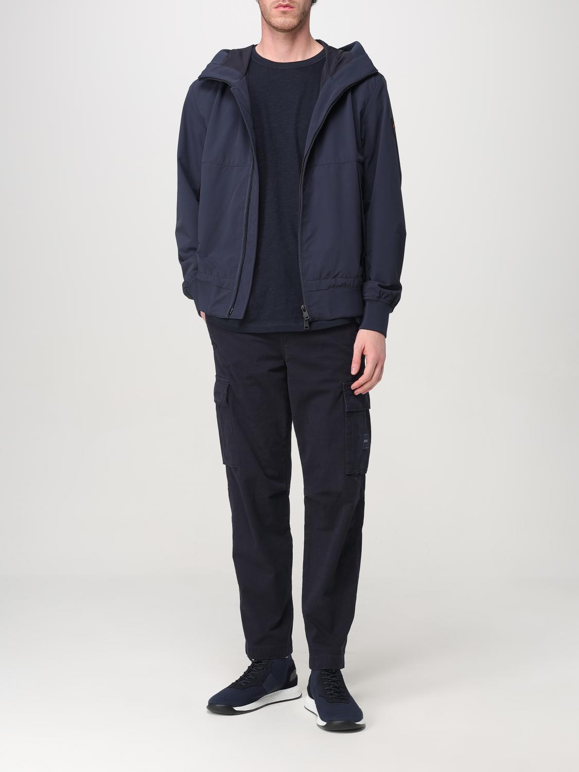 Boss Jacket Men Blue
