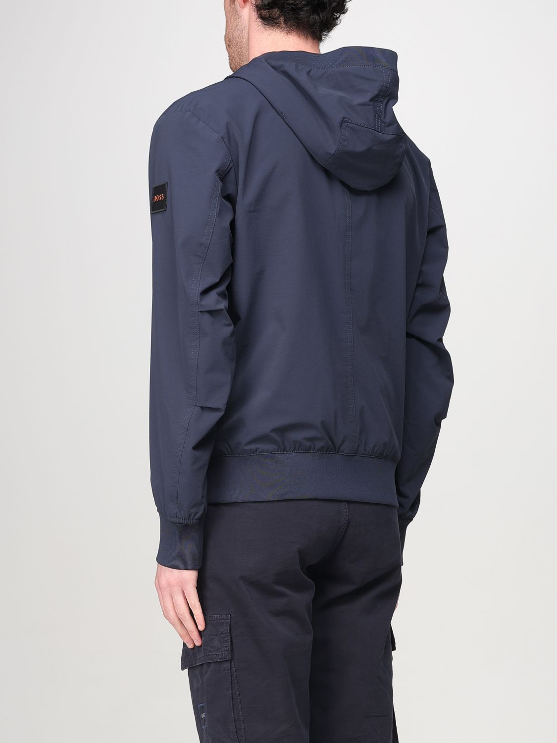 Boss Jacket Men Blue