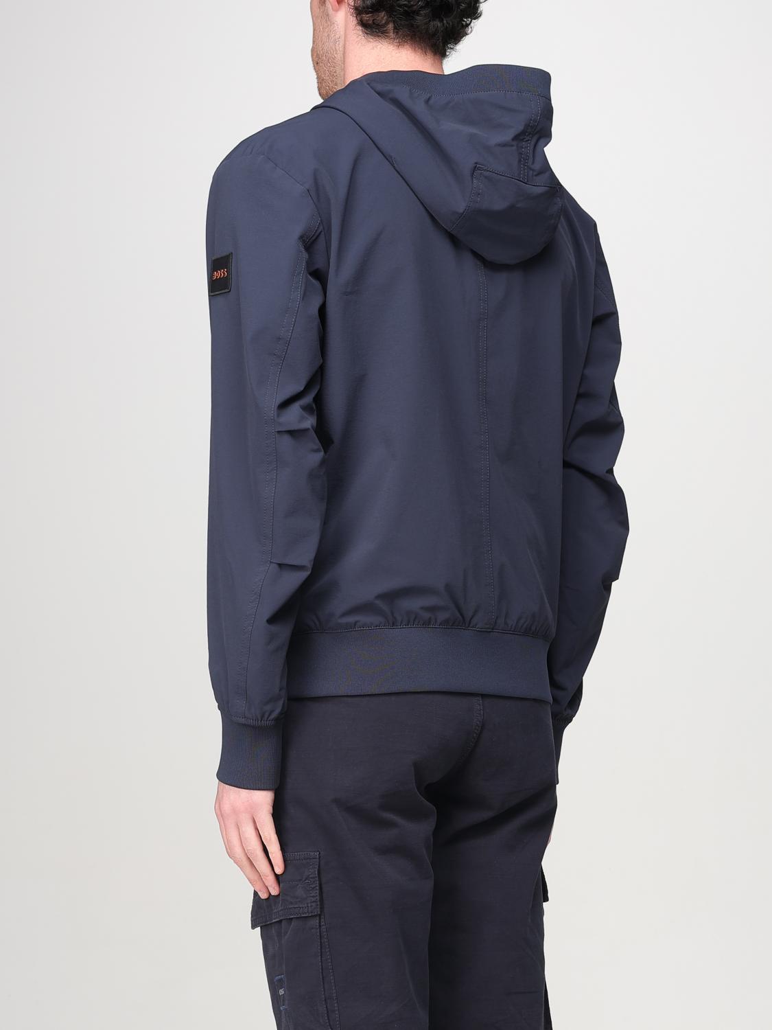 Boss Jacket Men Blue