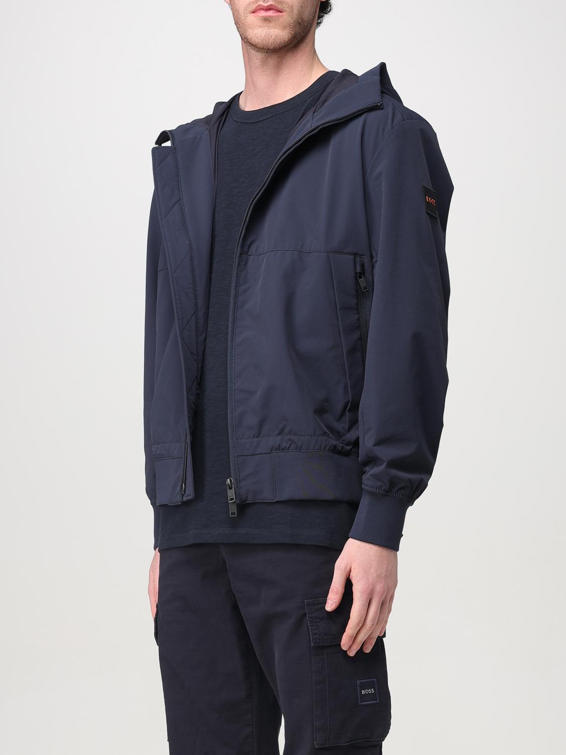 Boss Jacket Men Blue