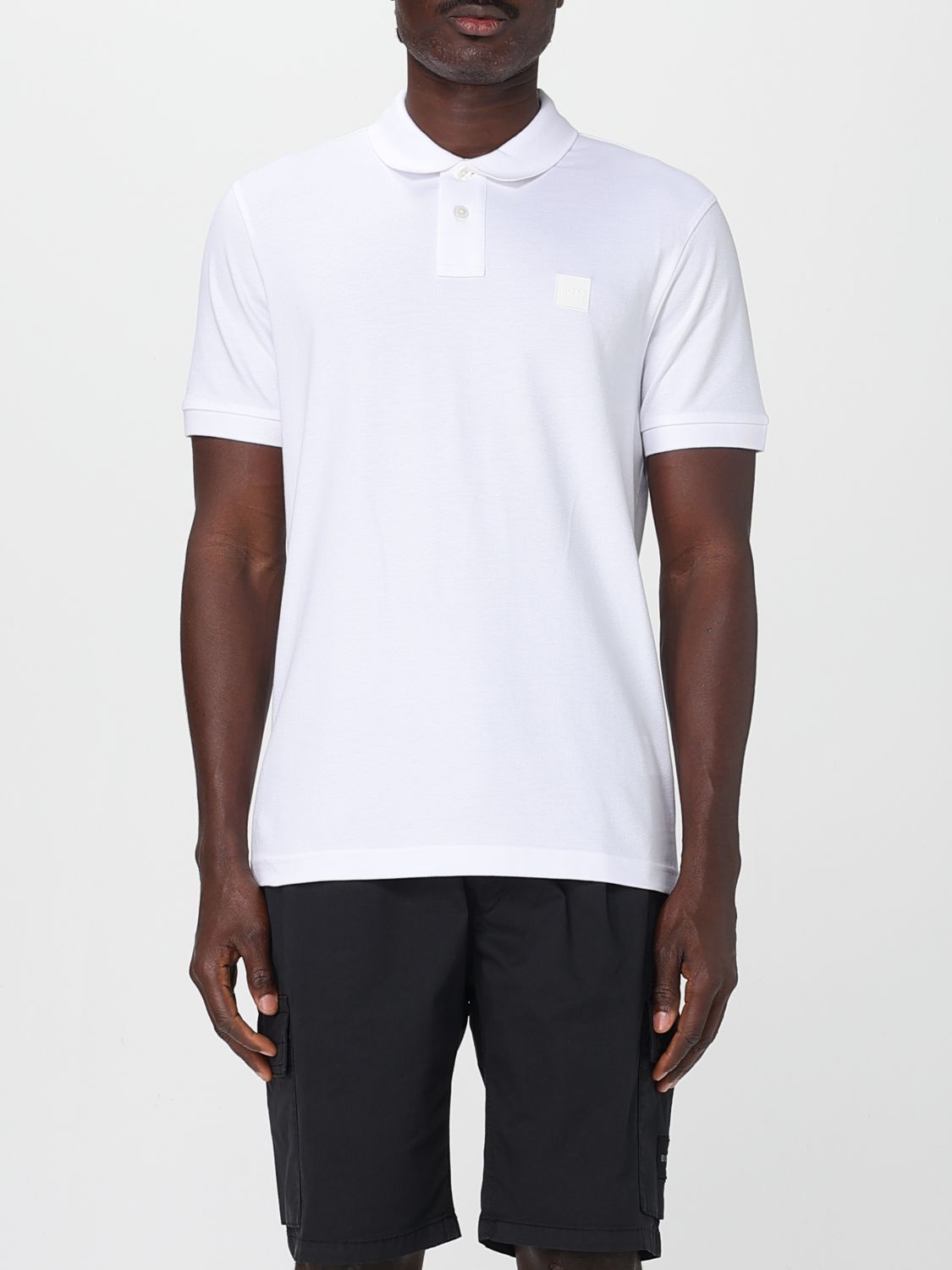 Boss Polo Shirt Men Beige