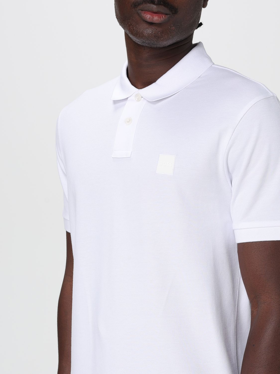 Boss Polo Shirt Men Beige