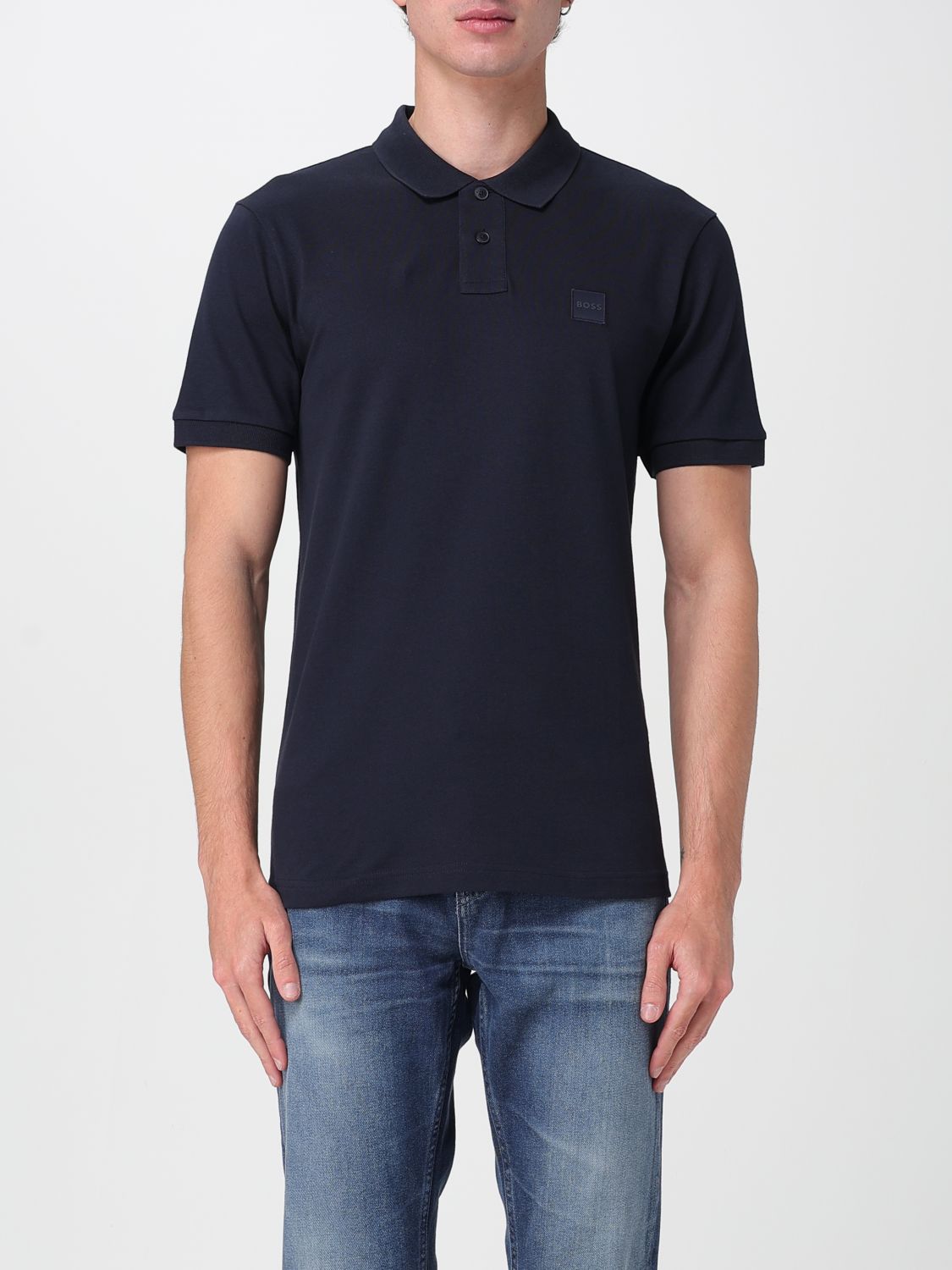 Boss Polo Shirt Men Beige