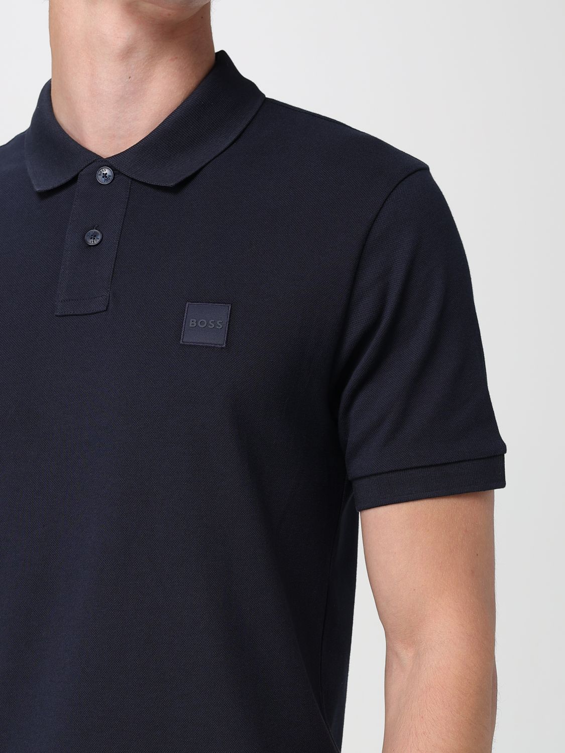 Boss Polo Shirt Men Beige