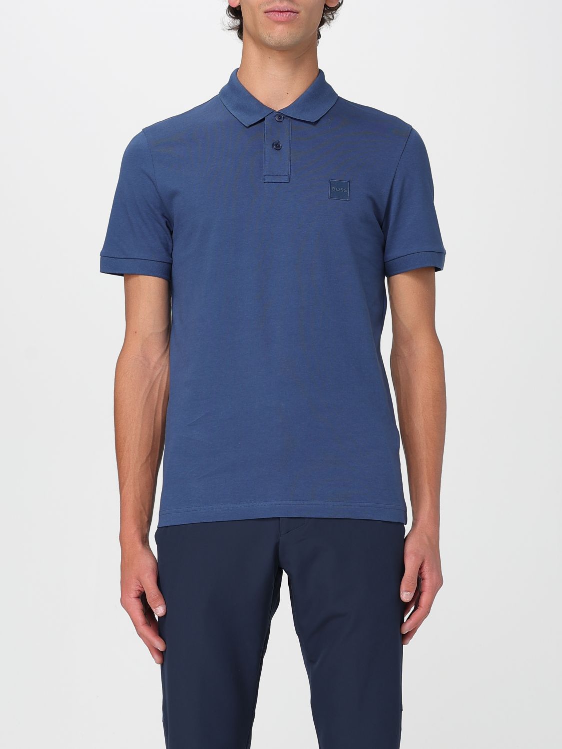 Boss Polo Shirt Men Beige