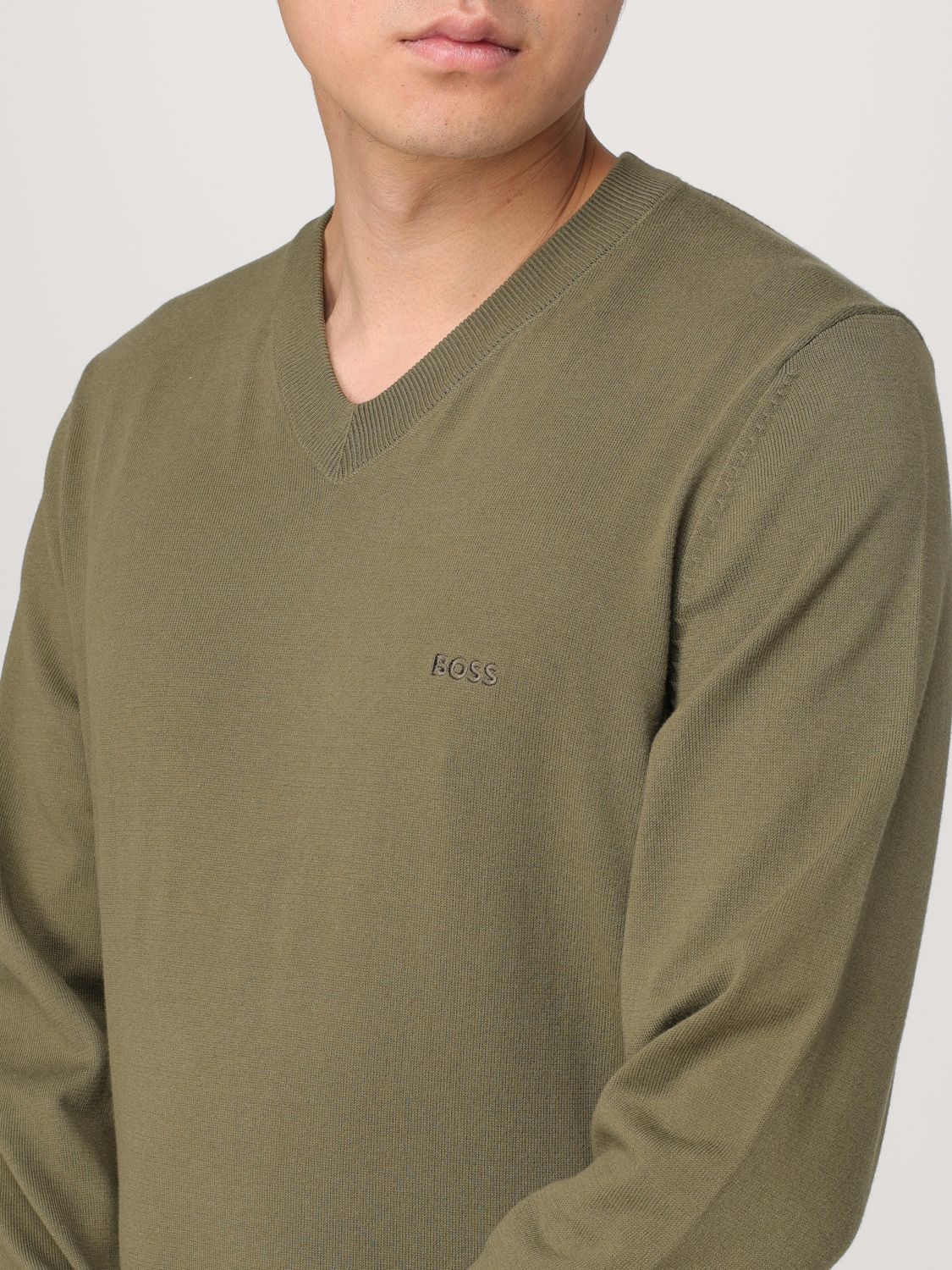 Boss Sweater Men Beige