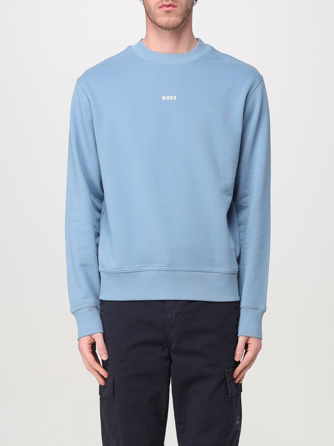 Boss Sweatshirt Men Blue